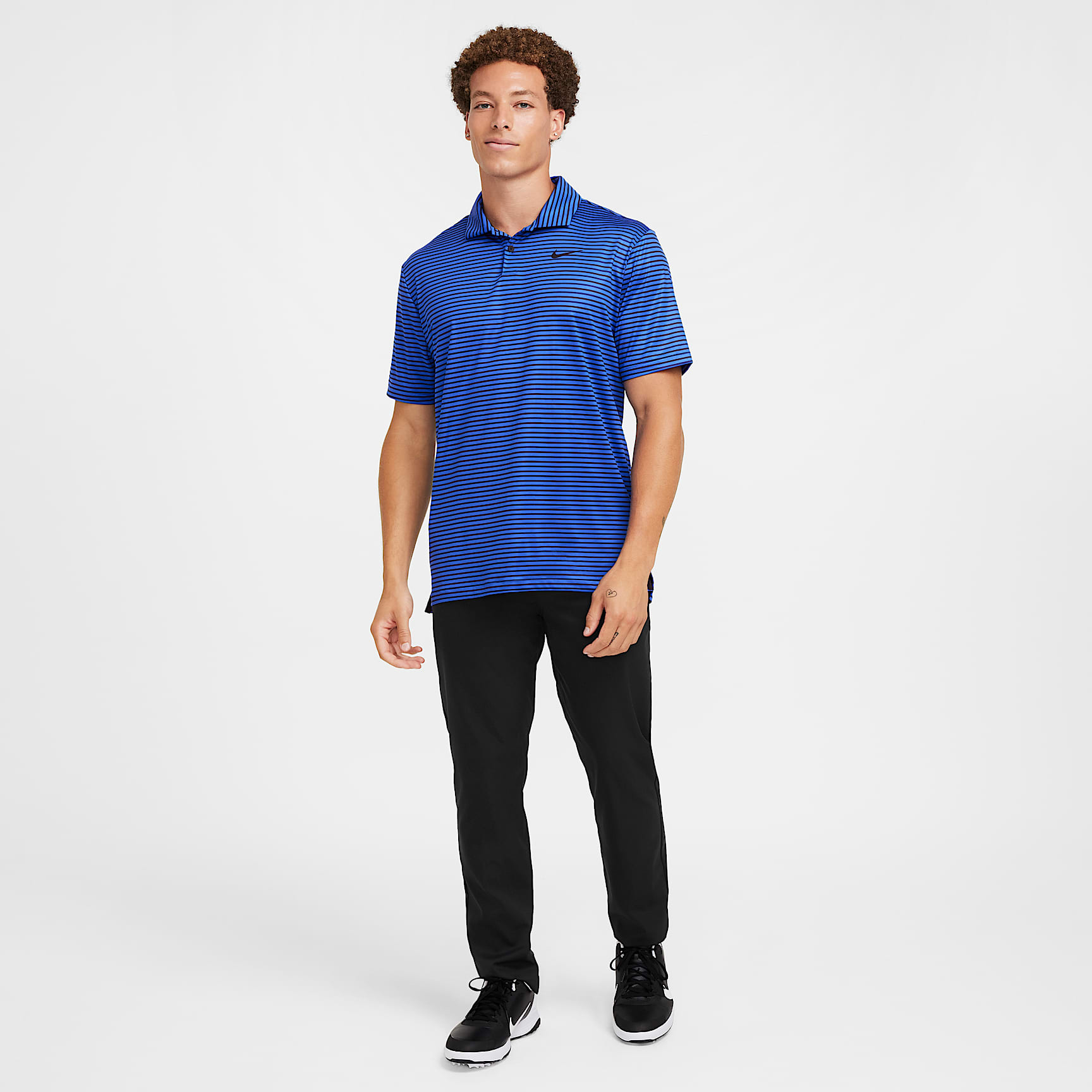 Nike Tour Men's Dri-FIT Striped Golf Polo