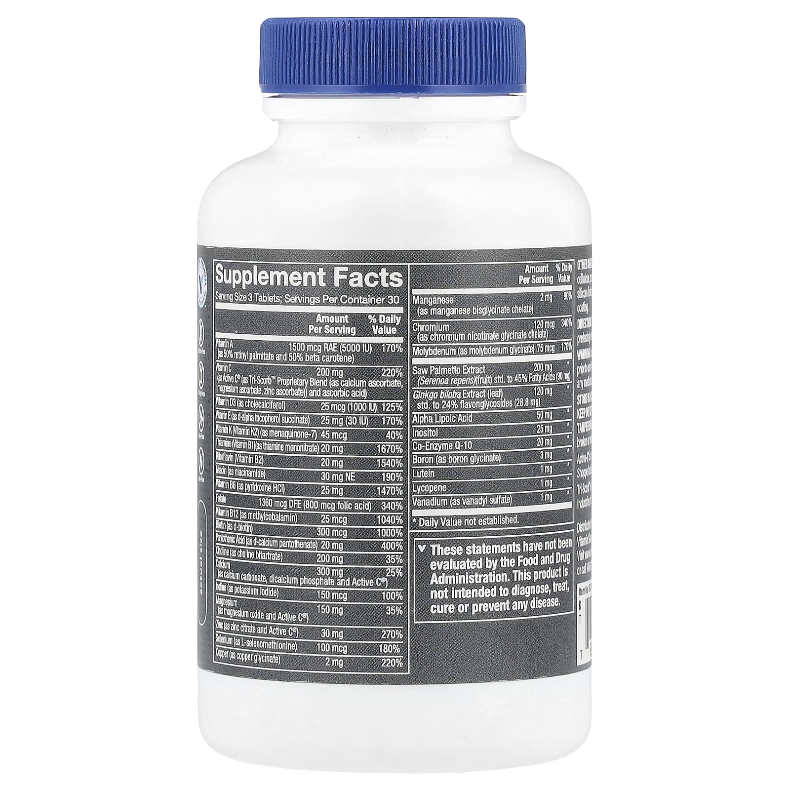 The Vitamin Shoppe, Ultimate Man® 50+, мультивитамины и мультиминералы, 90 таблеток