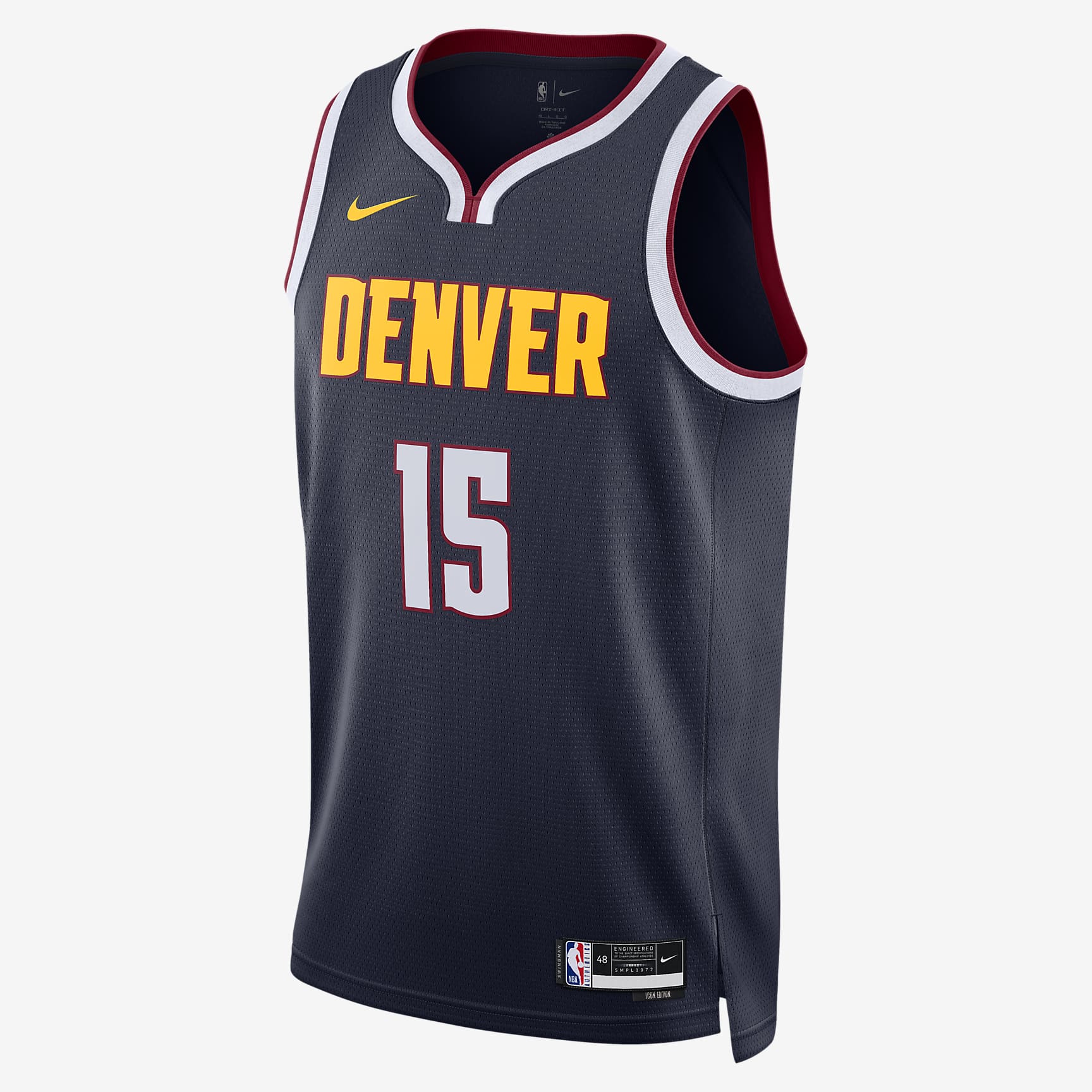 Denver Nuggets Icon Edition 2022/23 Men's Nike Dri-FIT NBA Swingman Jersey