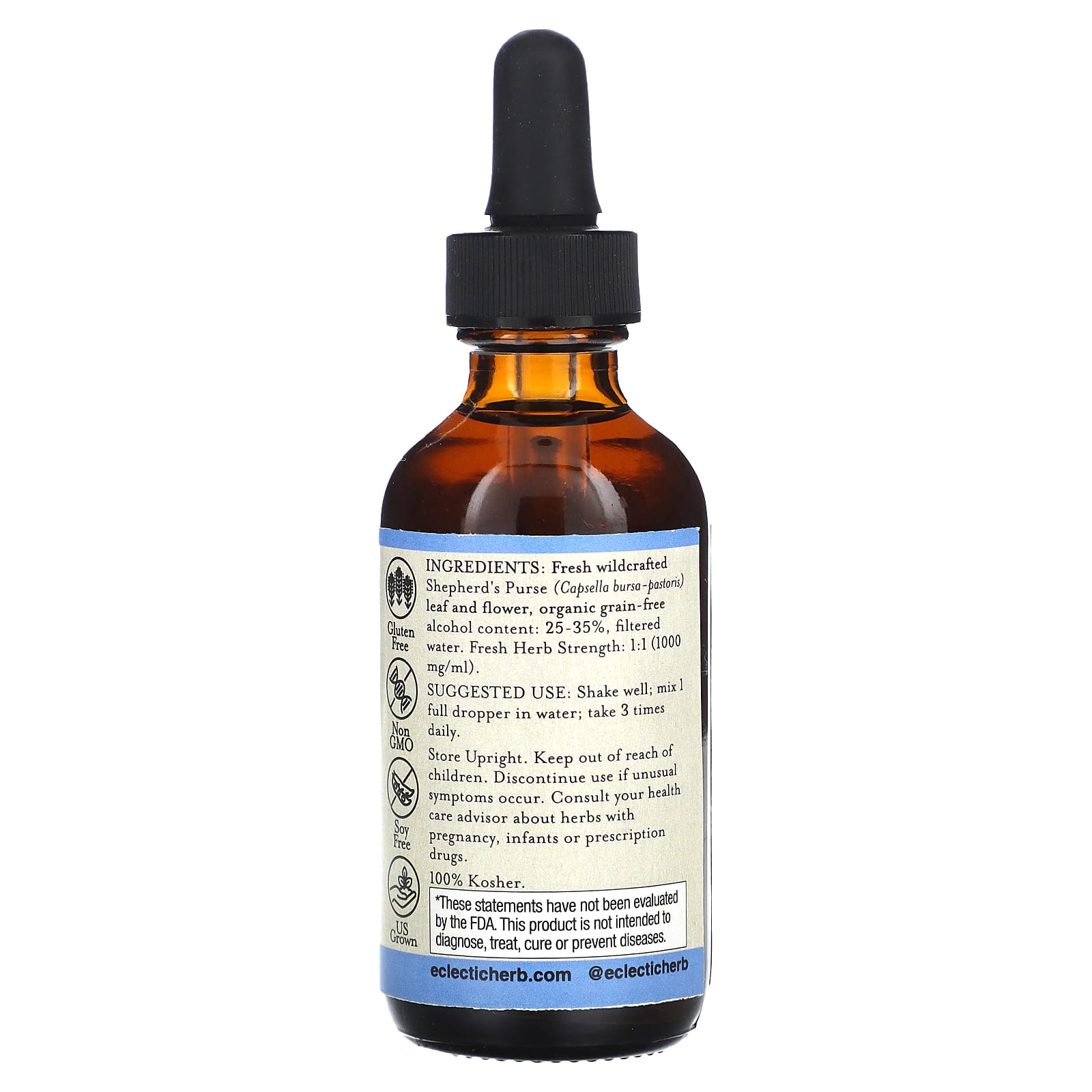 Eclectic Herb, Herb, экстракт пастушьей сумки, 60 мл (2 жидк. унции)