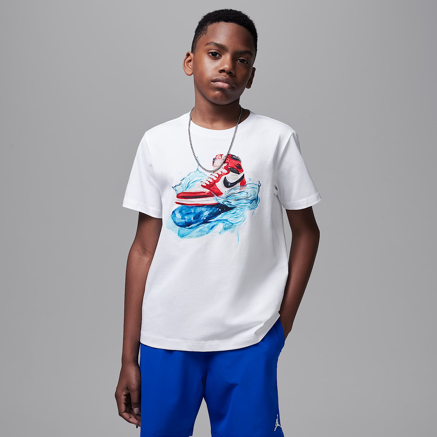 Jordan Big Kids' AJ1 Wave T-Shirt