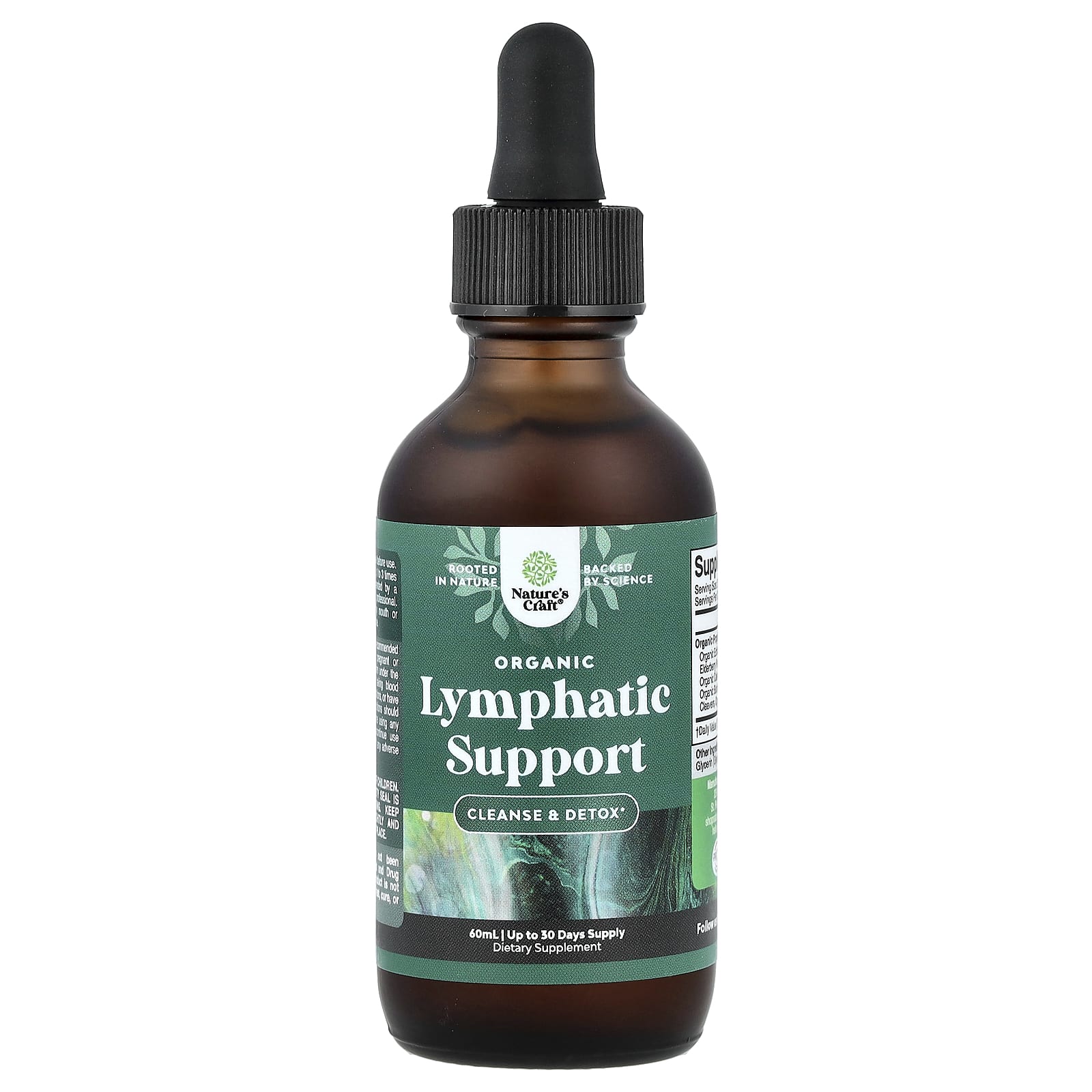 Nature's Craft, органическое средство для поддержки лимфатической системы, 60 мл