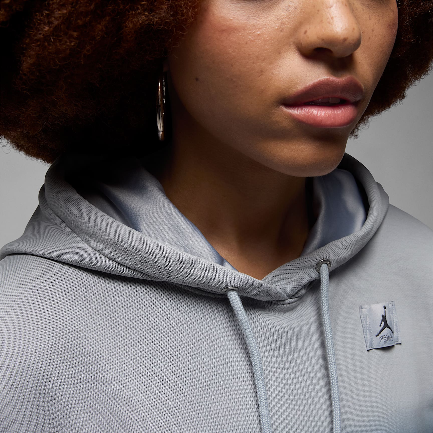 Jordan Flight Fleece Women's Satin-Lined Pullover Hoodie