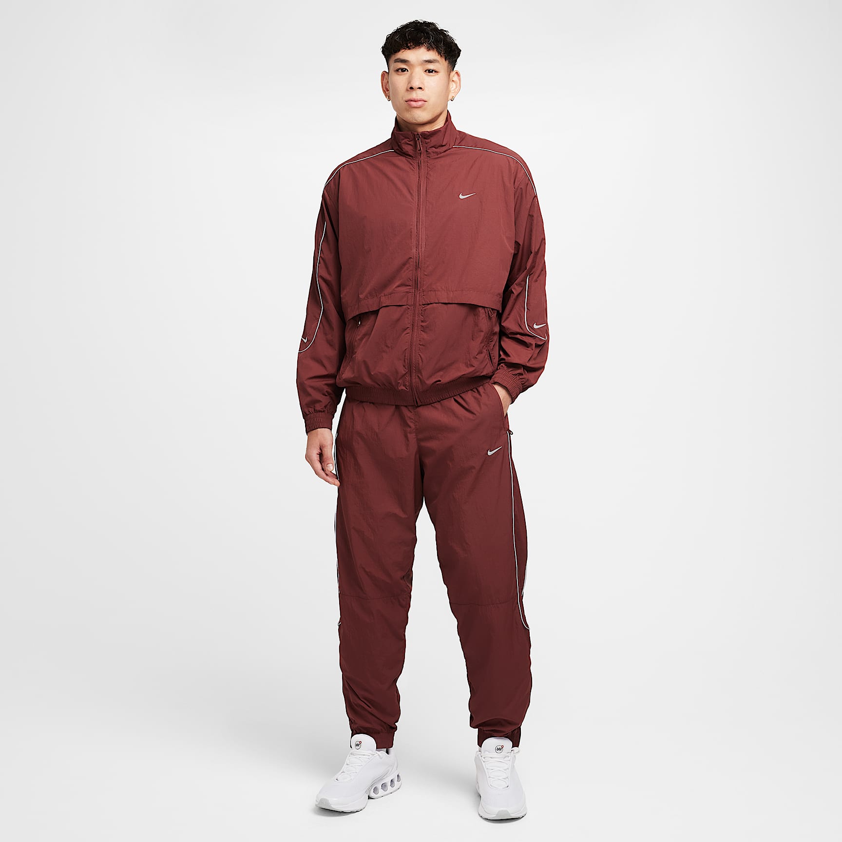 Nike Sportswear Solo Swoosh Men's Woven Track Jacket