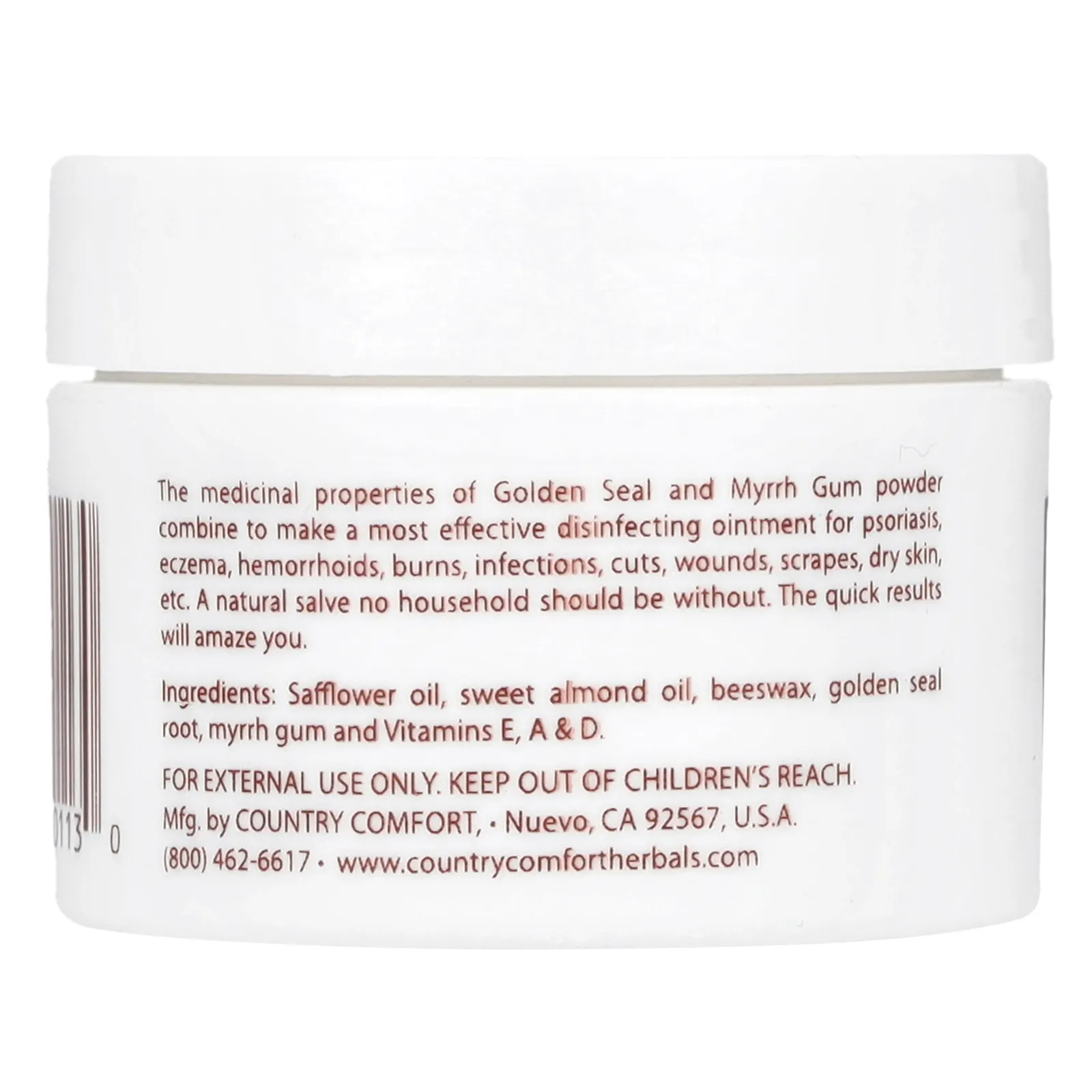 Country Comfort, Herbal Savvy, желтокорень и мирра, 28 г (1 унция)