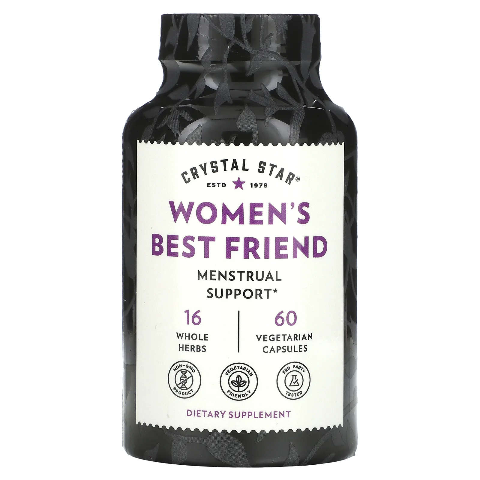 Crystal Star, Best Friend для женщин, 60 вегетарианских капсул
