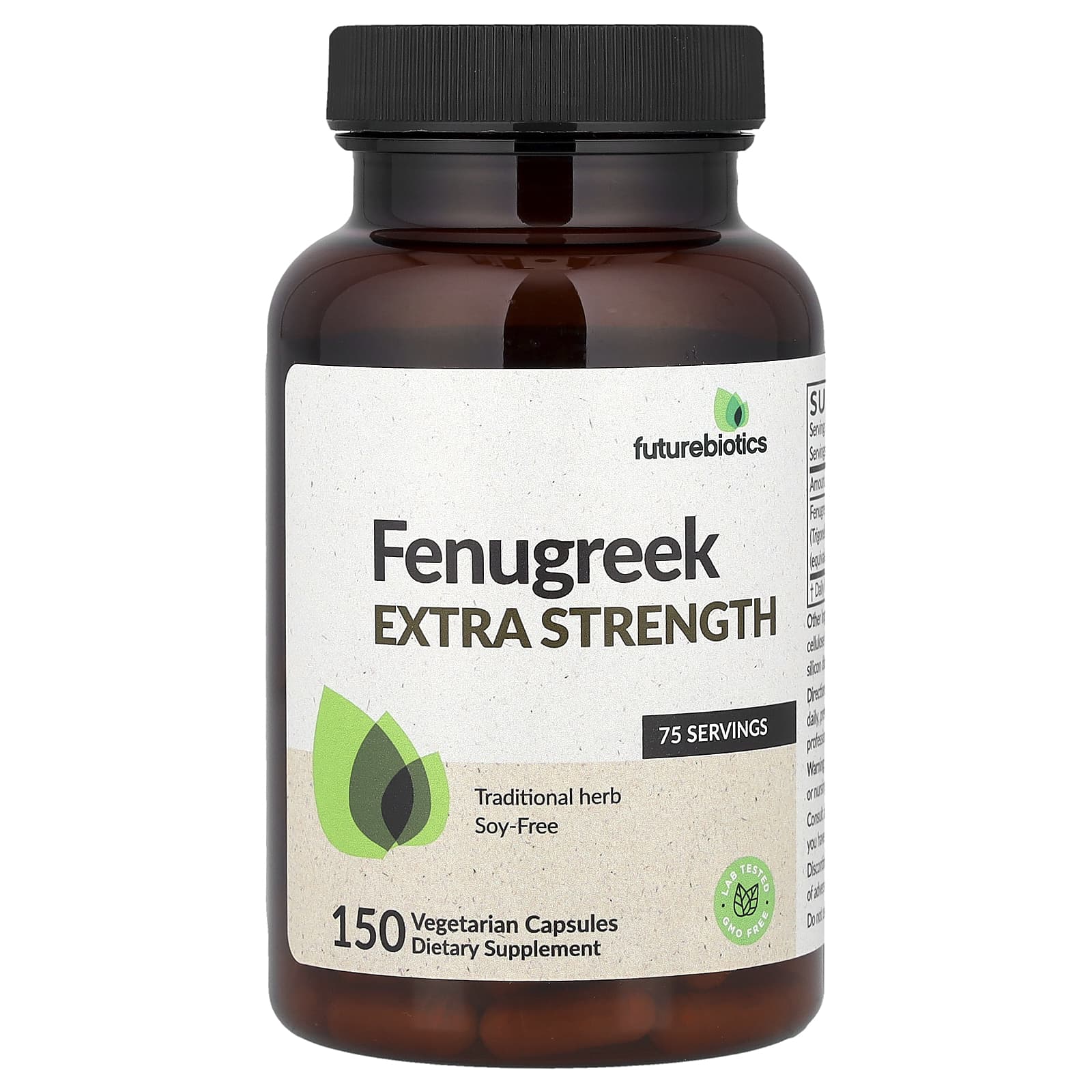 Futurebiotics, пажитник, 150 вегетарианских капсул (120 мг в 1 капсуле)