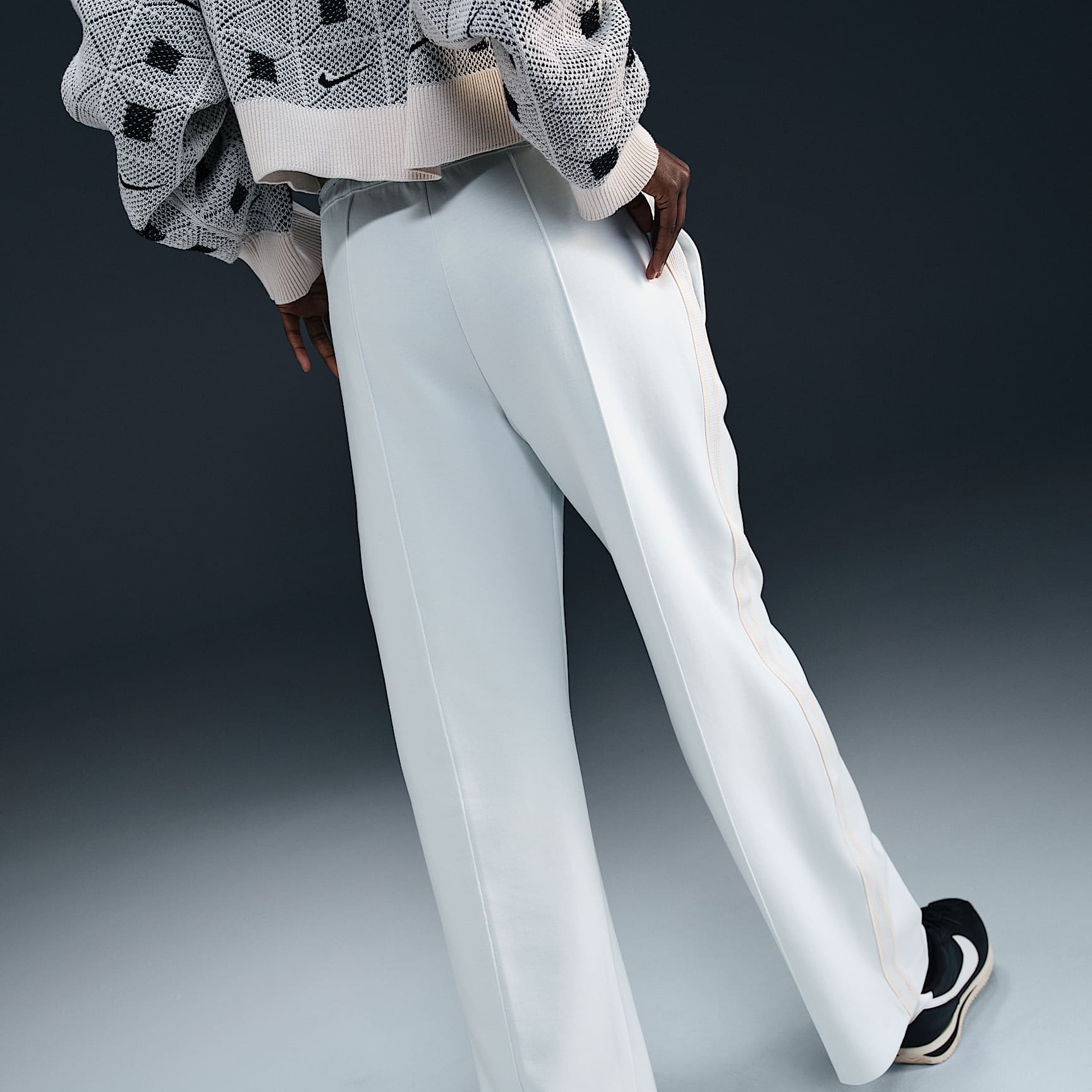 Naomi Osaka Women's High-Waisted Loose Knit Pants