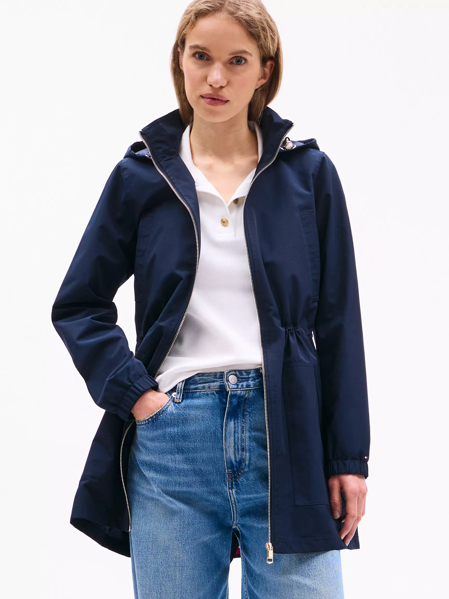 Женская куртка Tommy Hilfiger, Легкая куртка с капюшоном