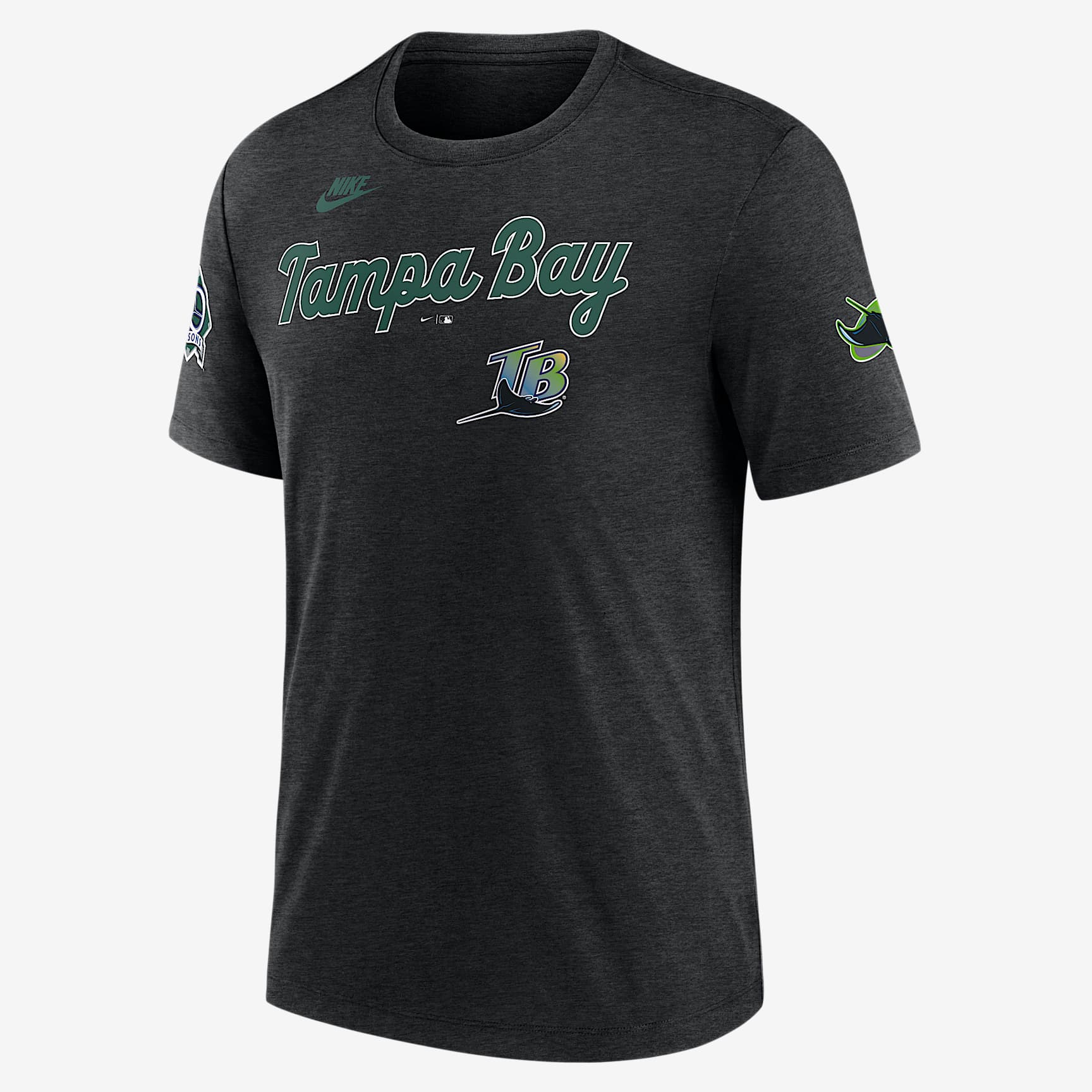 Tampa Bay Rays Cooperstown Eras Men's Nike MLB T-Shirt