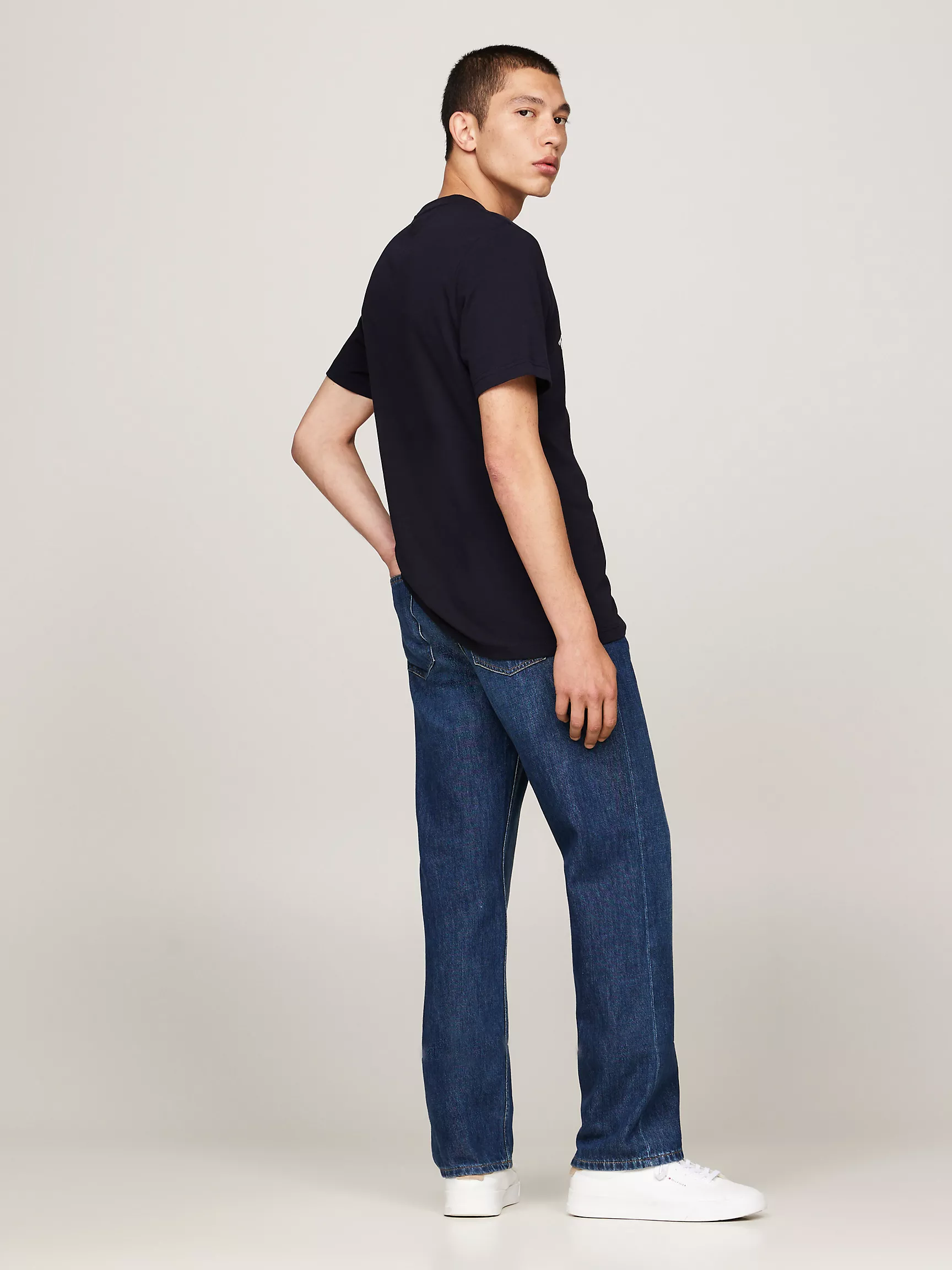 Мужская футболка Tommy Hilfiger, Футболка с вышитым логотипом Tommy Arch