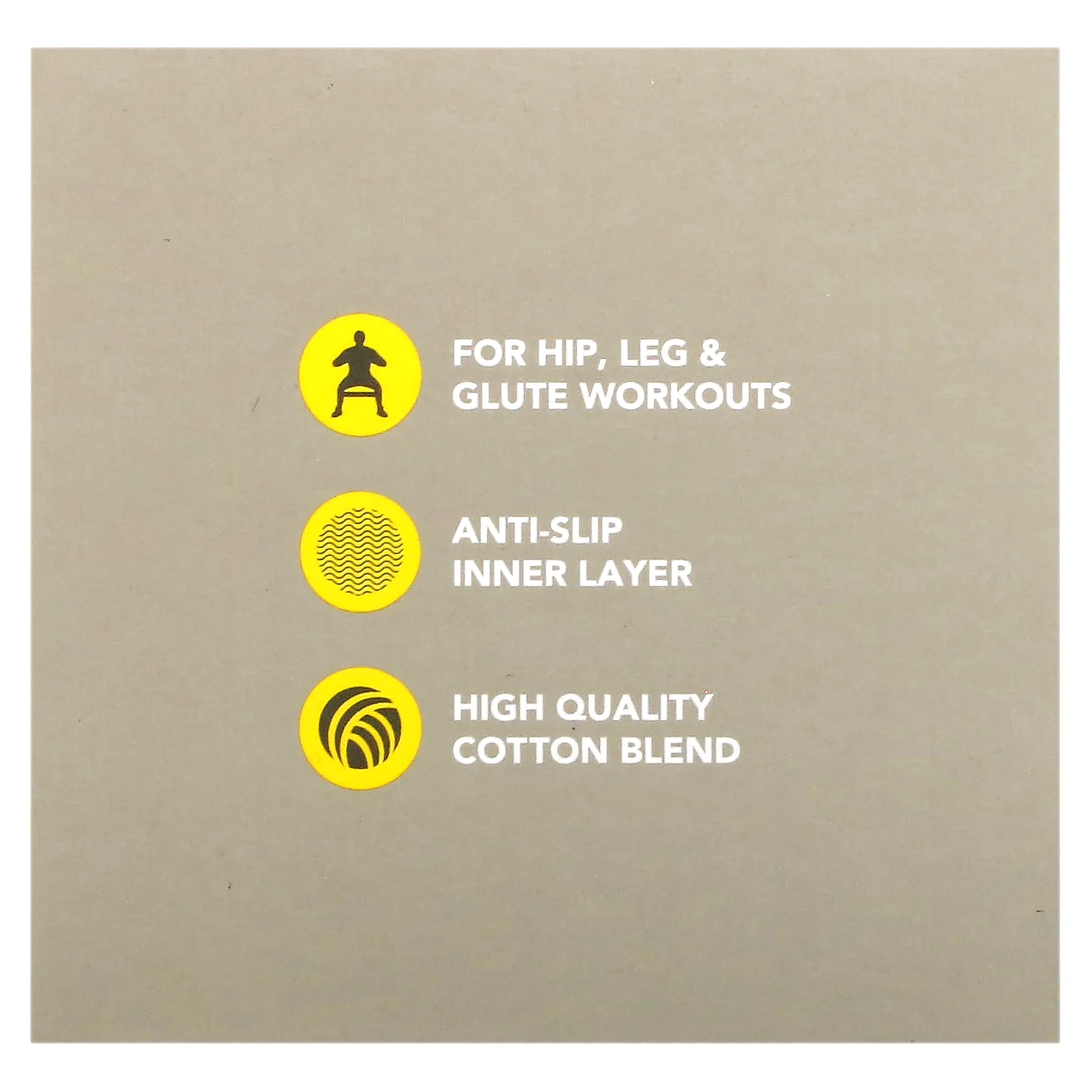 Sports Research, Набедренные повязки Sweet Sweat, серые, 3 ремешка