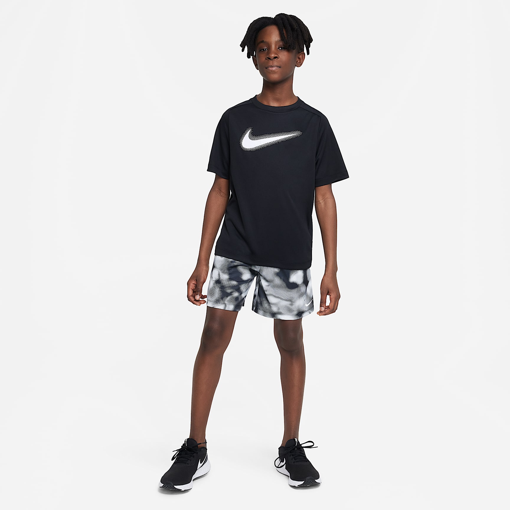 Nike Multi Big Kids' (Boys') Dri-FIT Graphic Training Top
