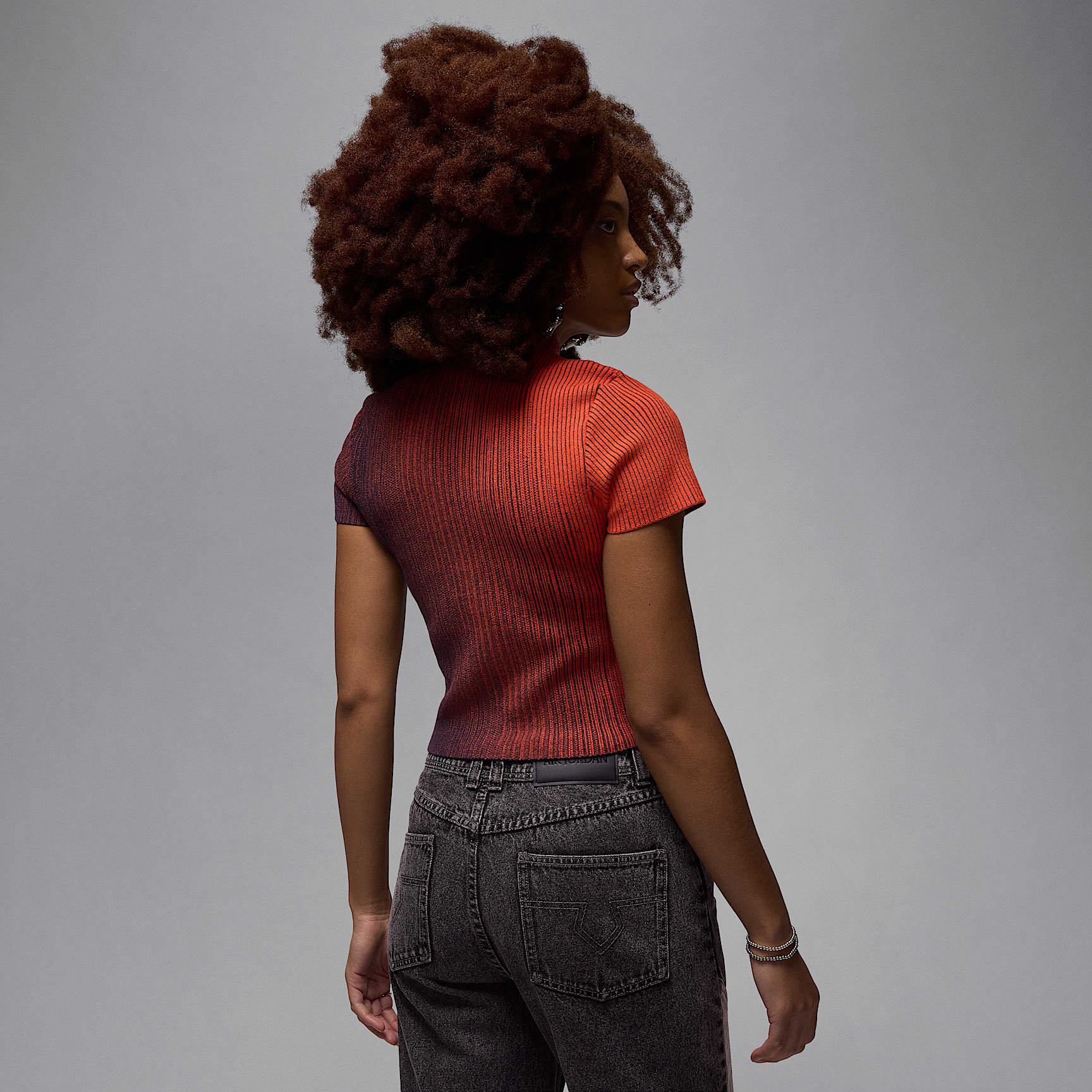 Air Jordan Women's Full-Zip Knit Top