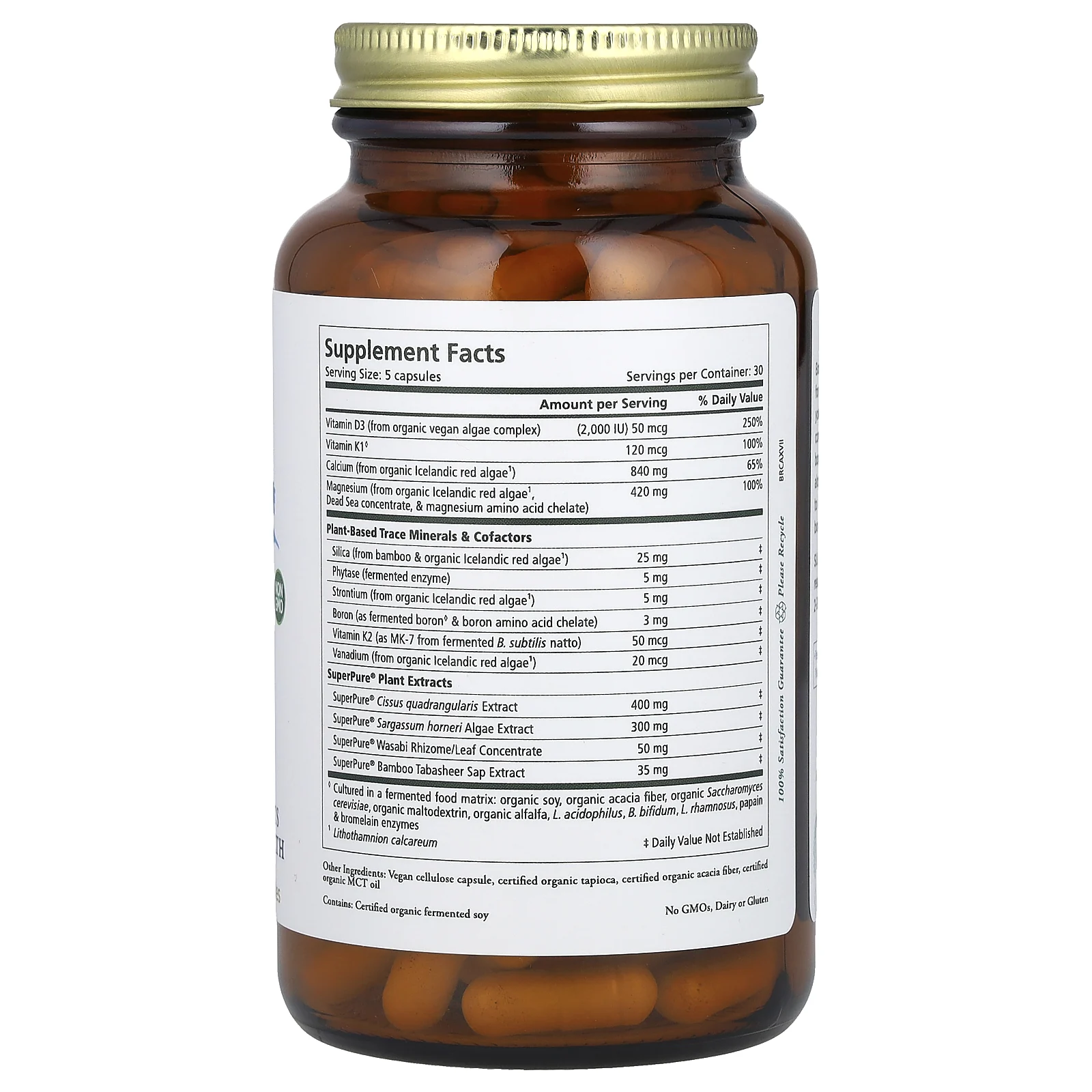 Pure Synergy, Bone Renewal, 150 капсул