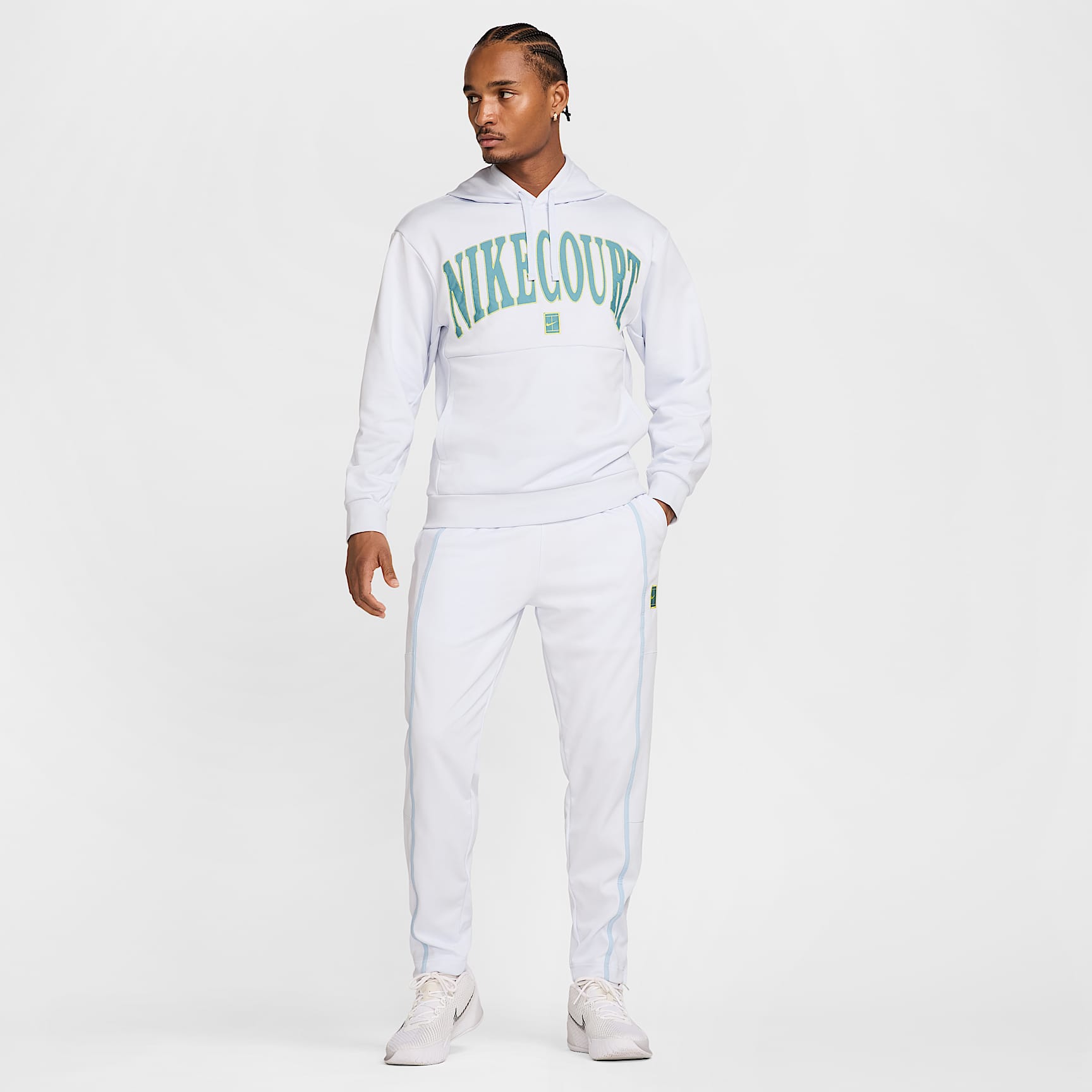 NikeCourt Heritage Men's Dri-FIT Fleece Tennis Hoodie