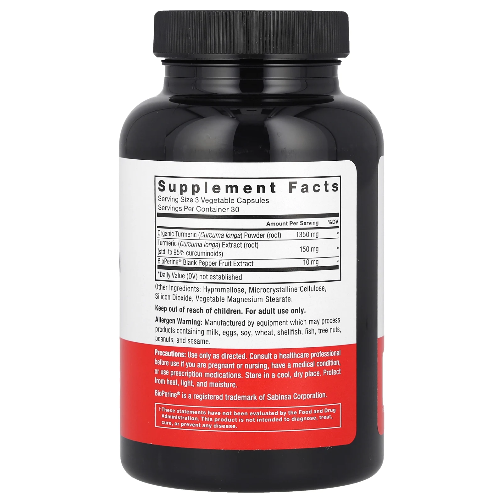 Force Factor, Куркумин и куркумин с BioPerine®, 90 растительных капсул