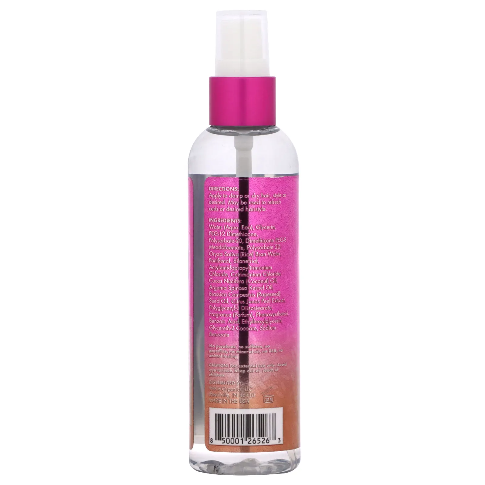 Mielle, Rice Water Collection, спрей для блеска, 118 мл (4 жидк. Унции)