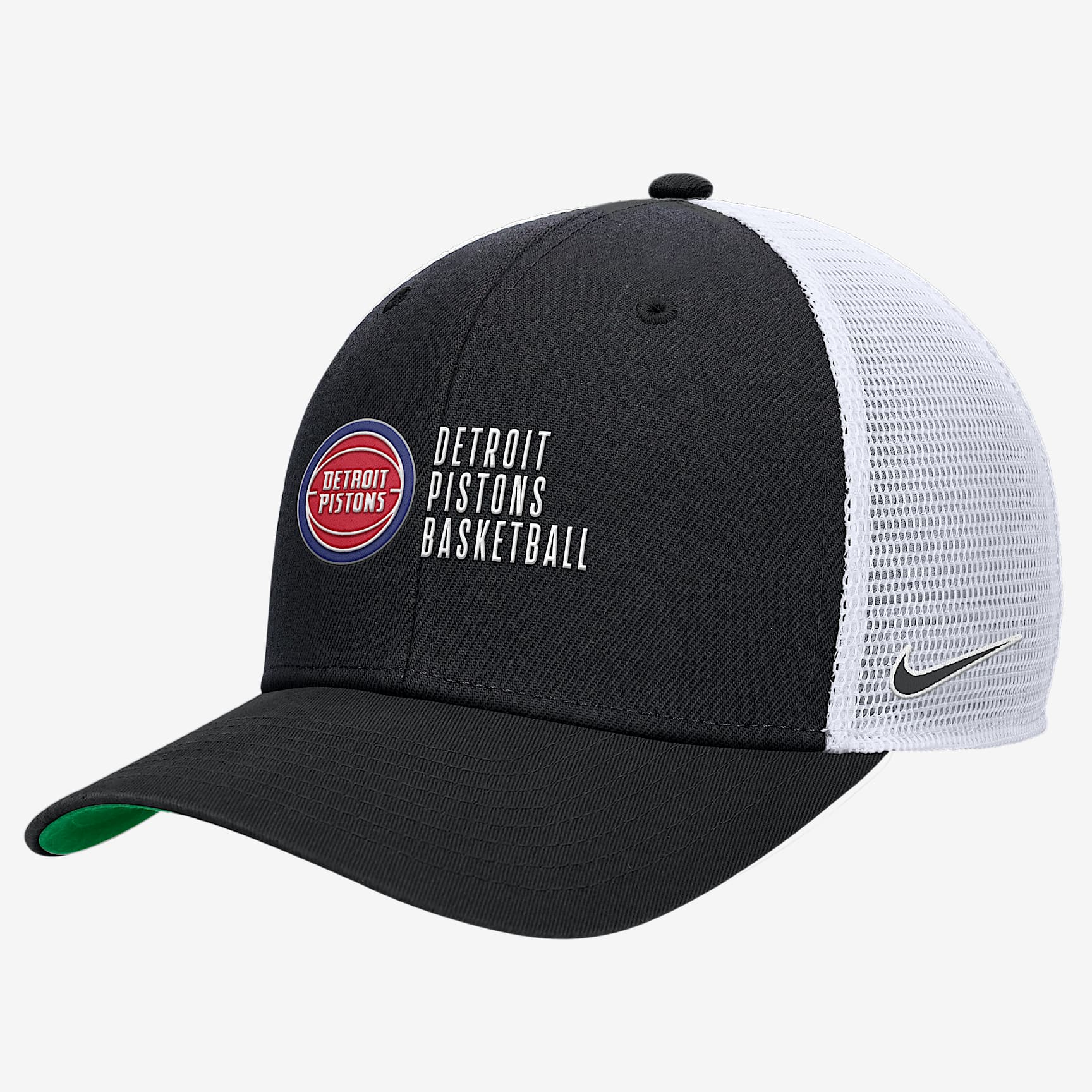 Detroit Pistons 2024/25 Rise Icon Edition Nike NBA Trucker Cap