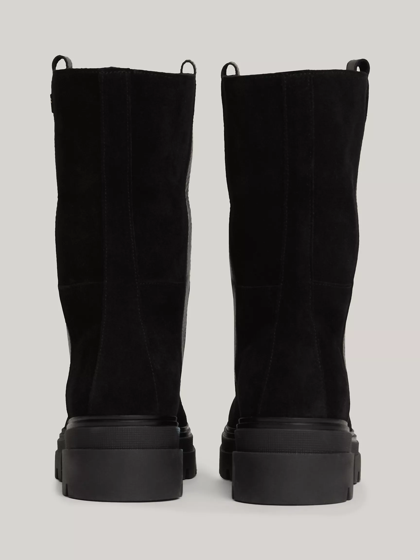 Женские ботинки Tommy Hilfiger, Подкладные замшевые ботинки с отворотом