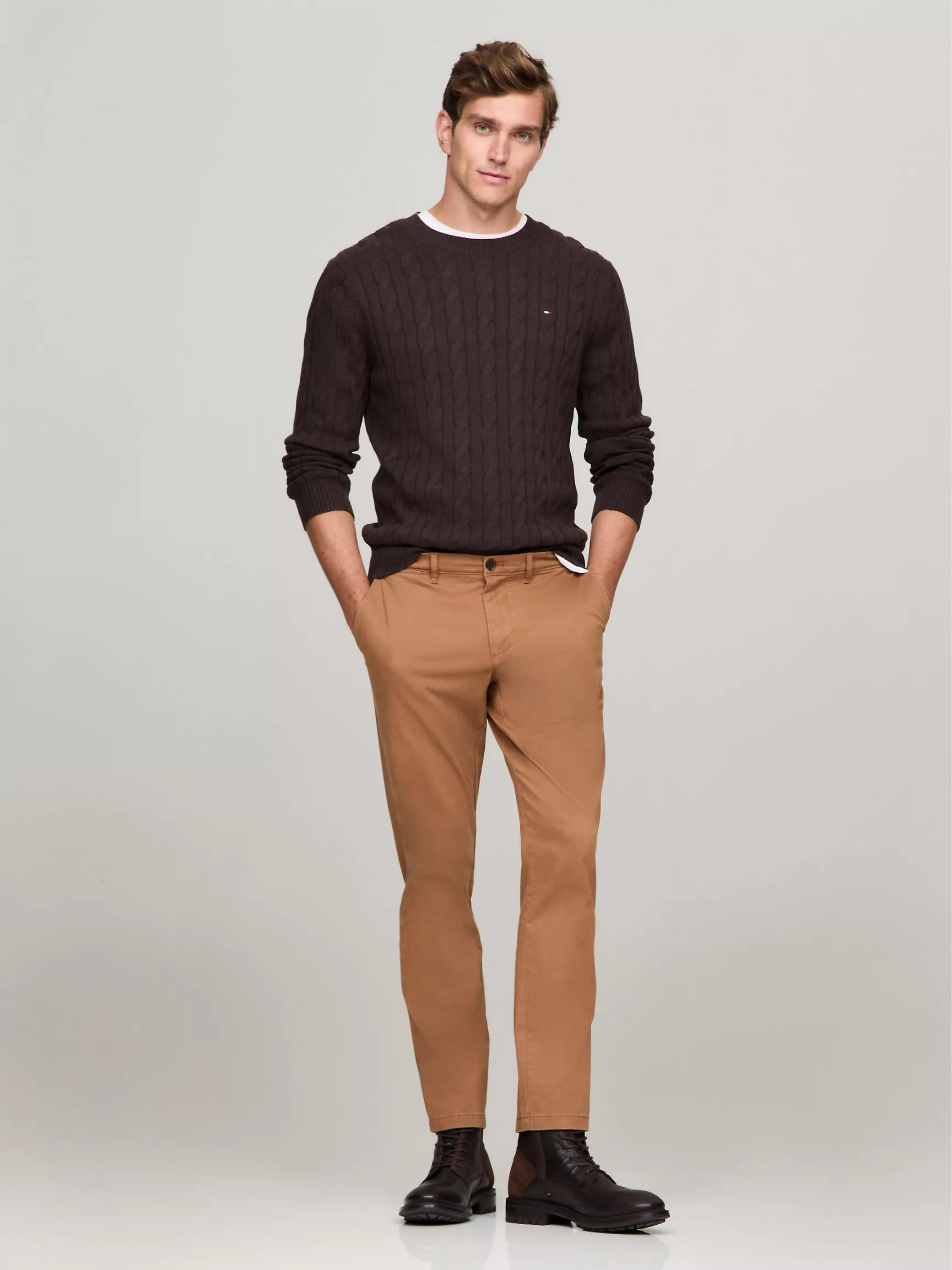 Мужские брюки Tommy Hilfiger, Узкие брюки чинос THFlex Tommy