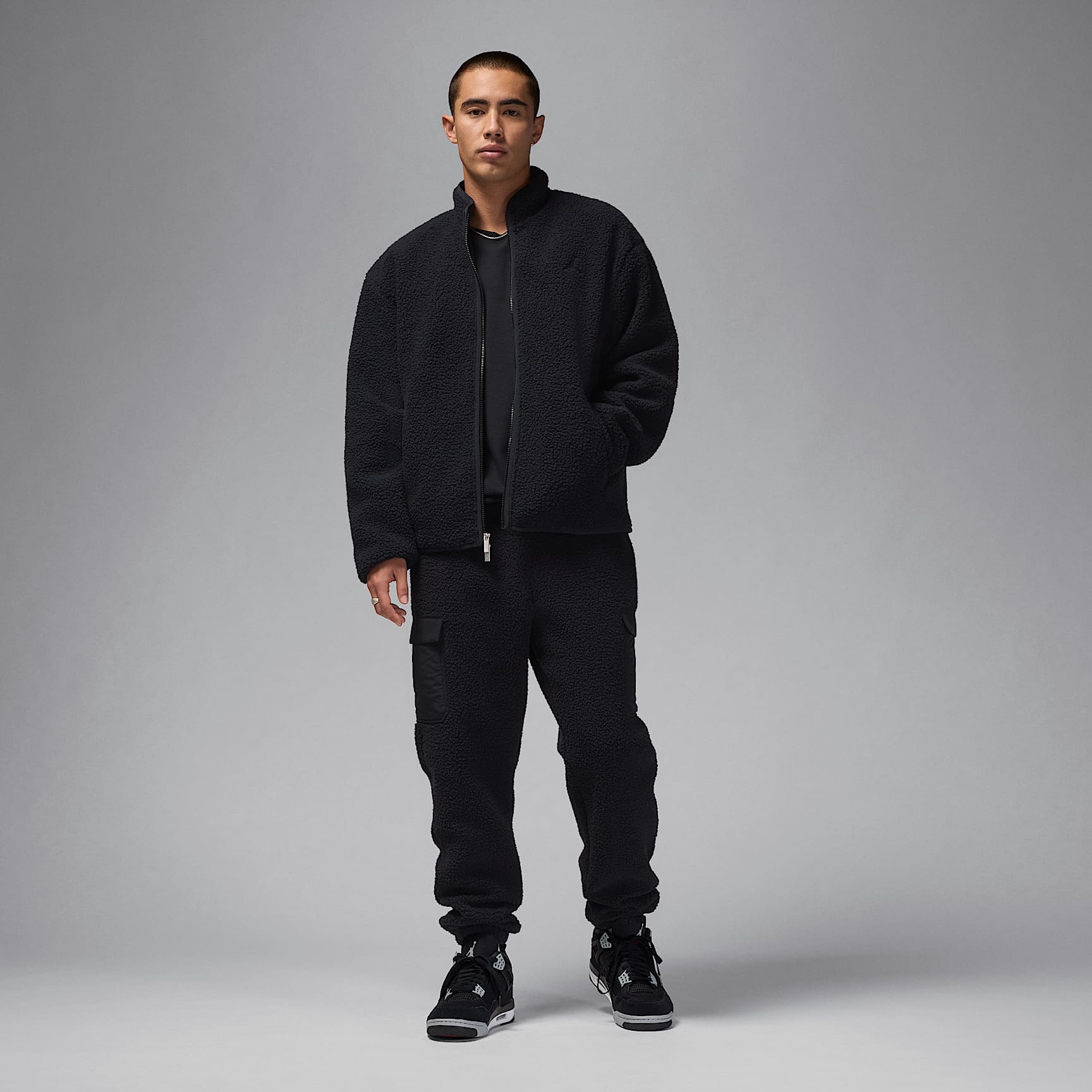 Jordan Flight Men's High-Pile Fleece Jacket