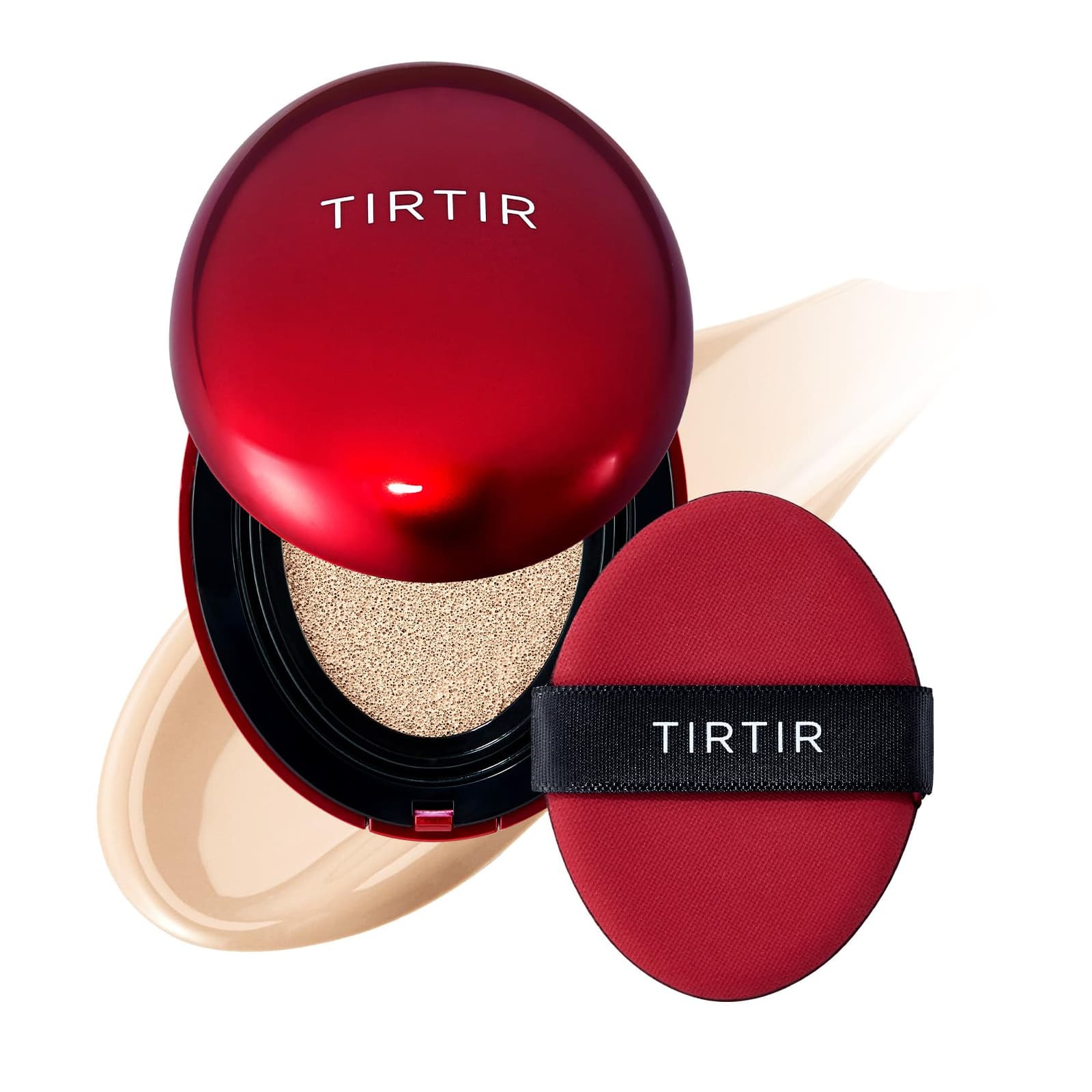 TIRTIR, Mask Fit Red Cushion, кушон, 17N ваниль, 18 г (0,63 унции)