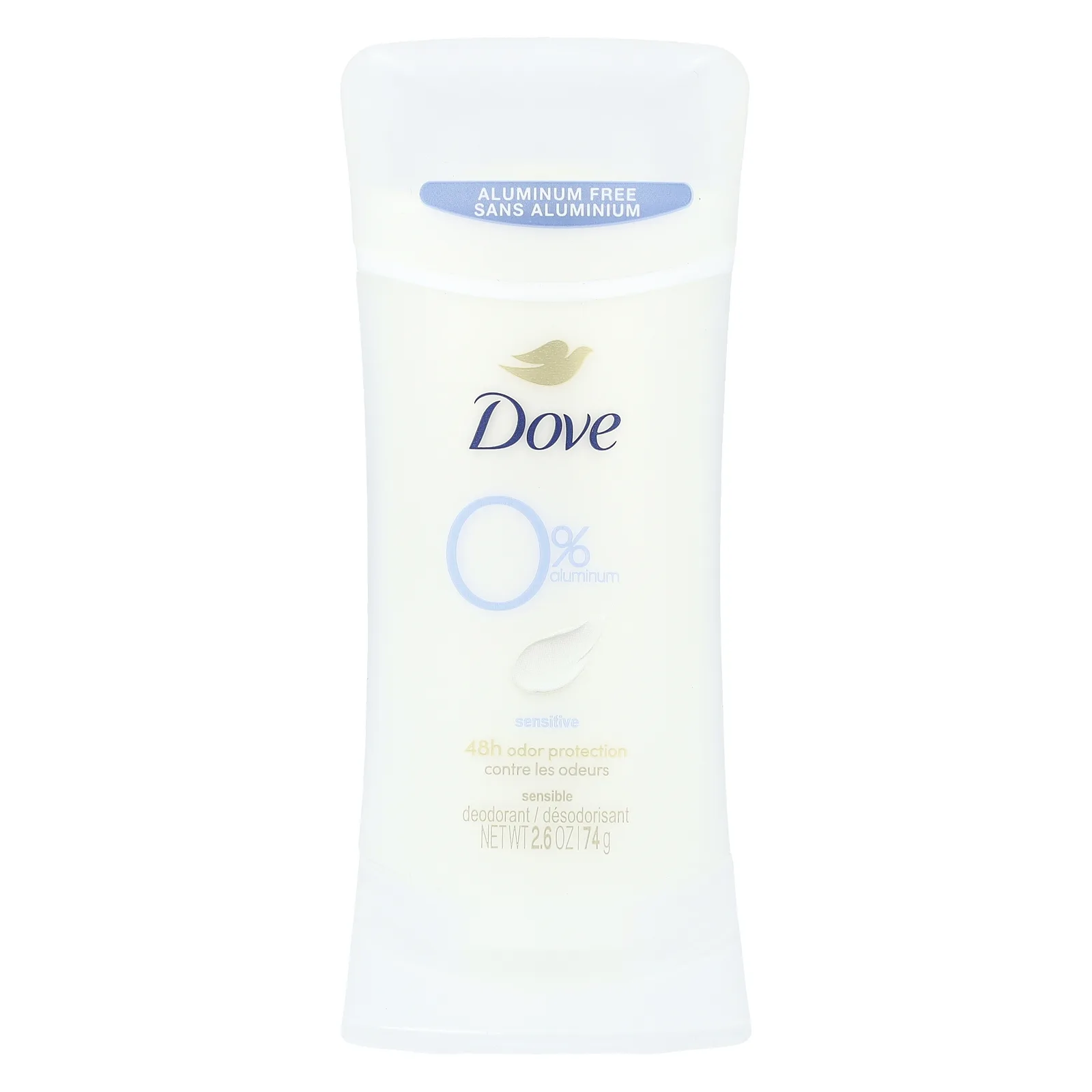 Dove, Дезодорант без алюминия, для чувствительных людей, 74 г (2,6 унции)