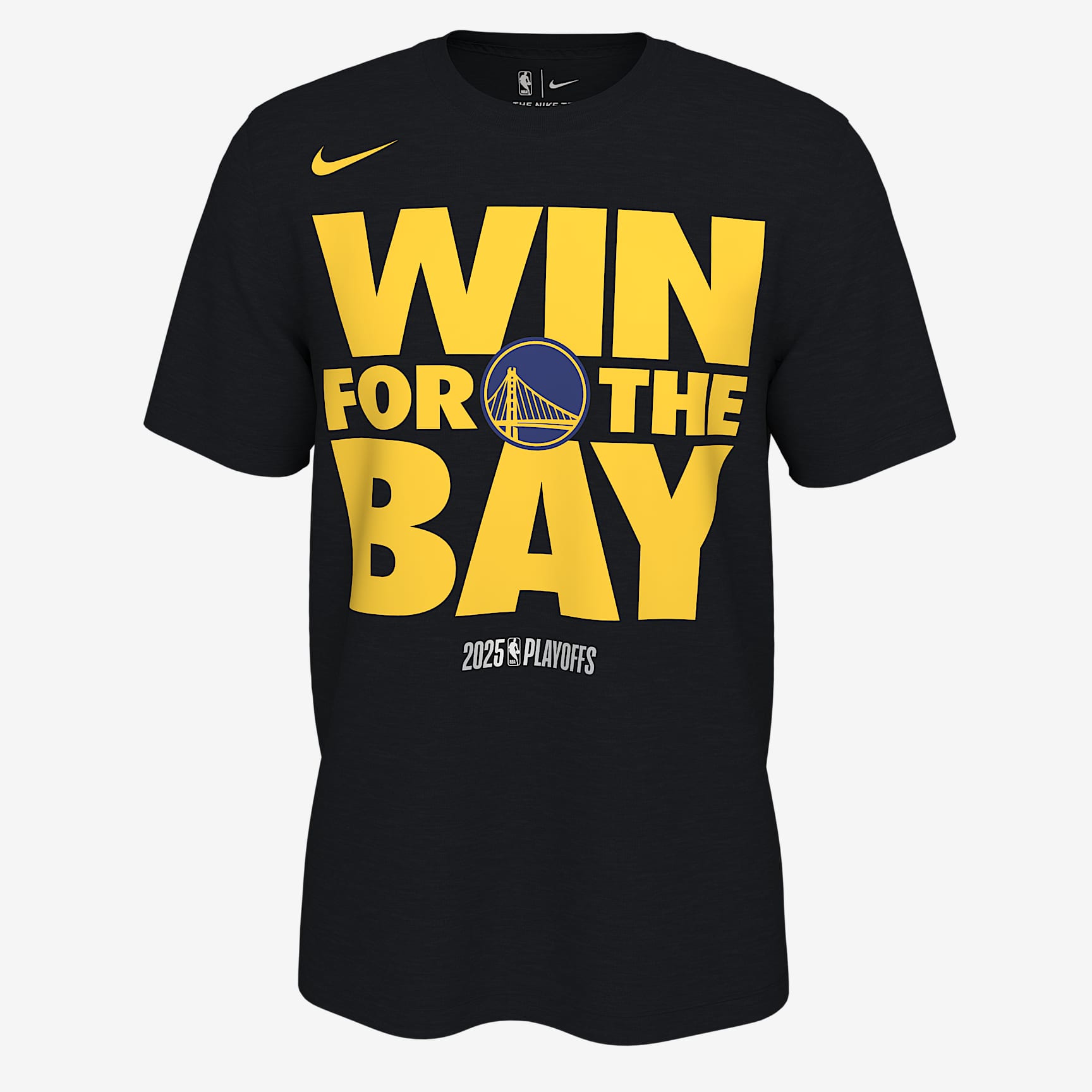 Golden State Warriors Playoff Mantra 2025 Men's Nike NBA T-Shirt