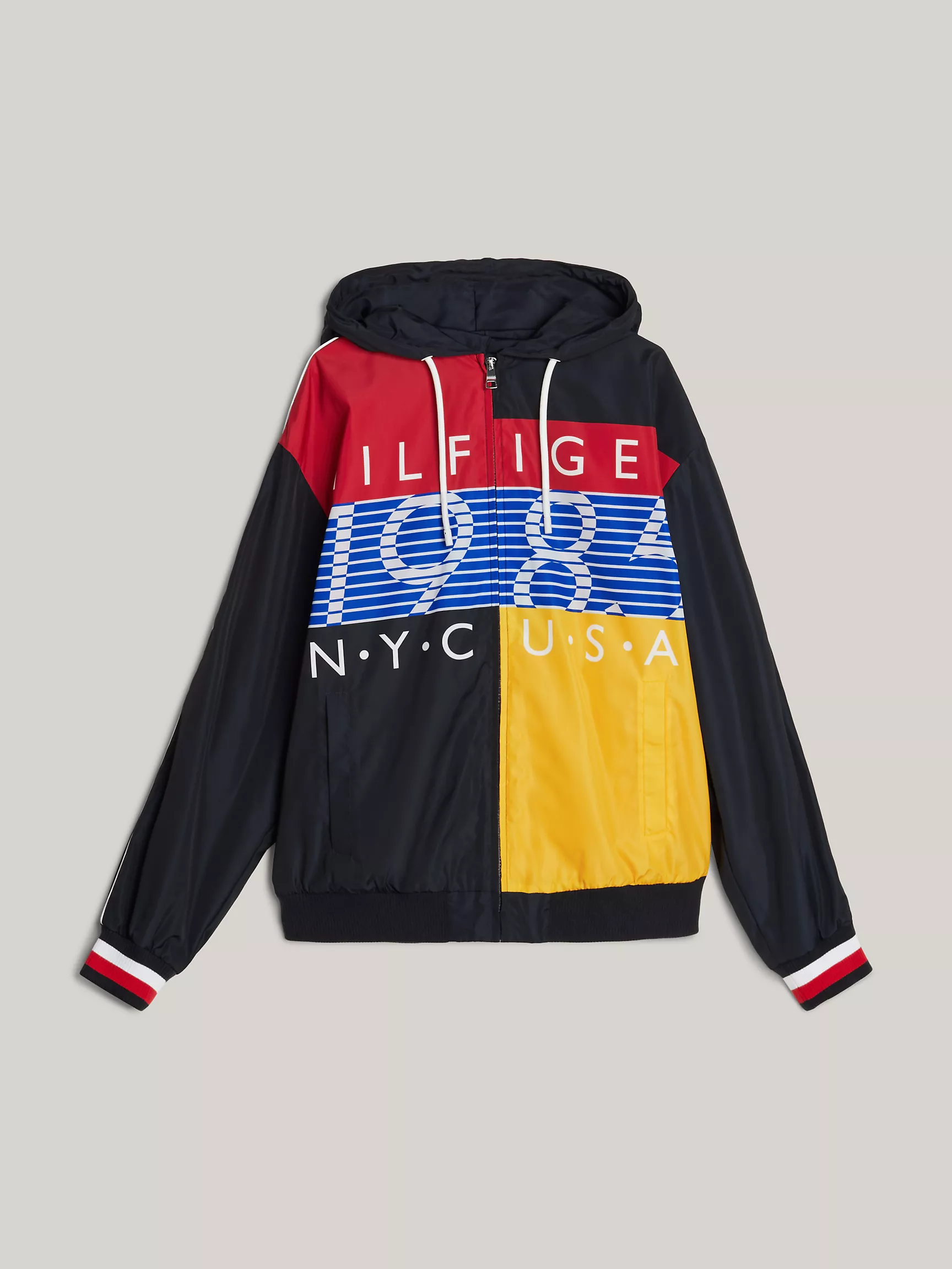 Мужская куртка Tommy Hilfiger, Куртка Hilfiger Team Coach с капюшоном