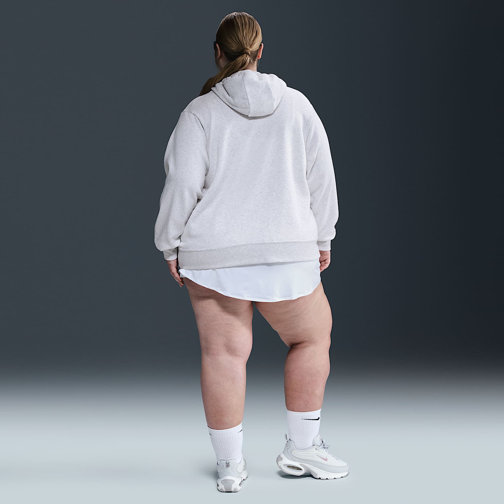Nike Sportswear Club Fleece Women's Full-Zip Hoodie (Plus Size)