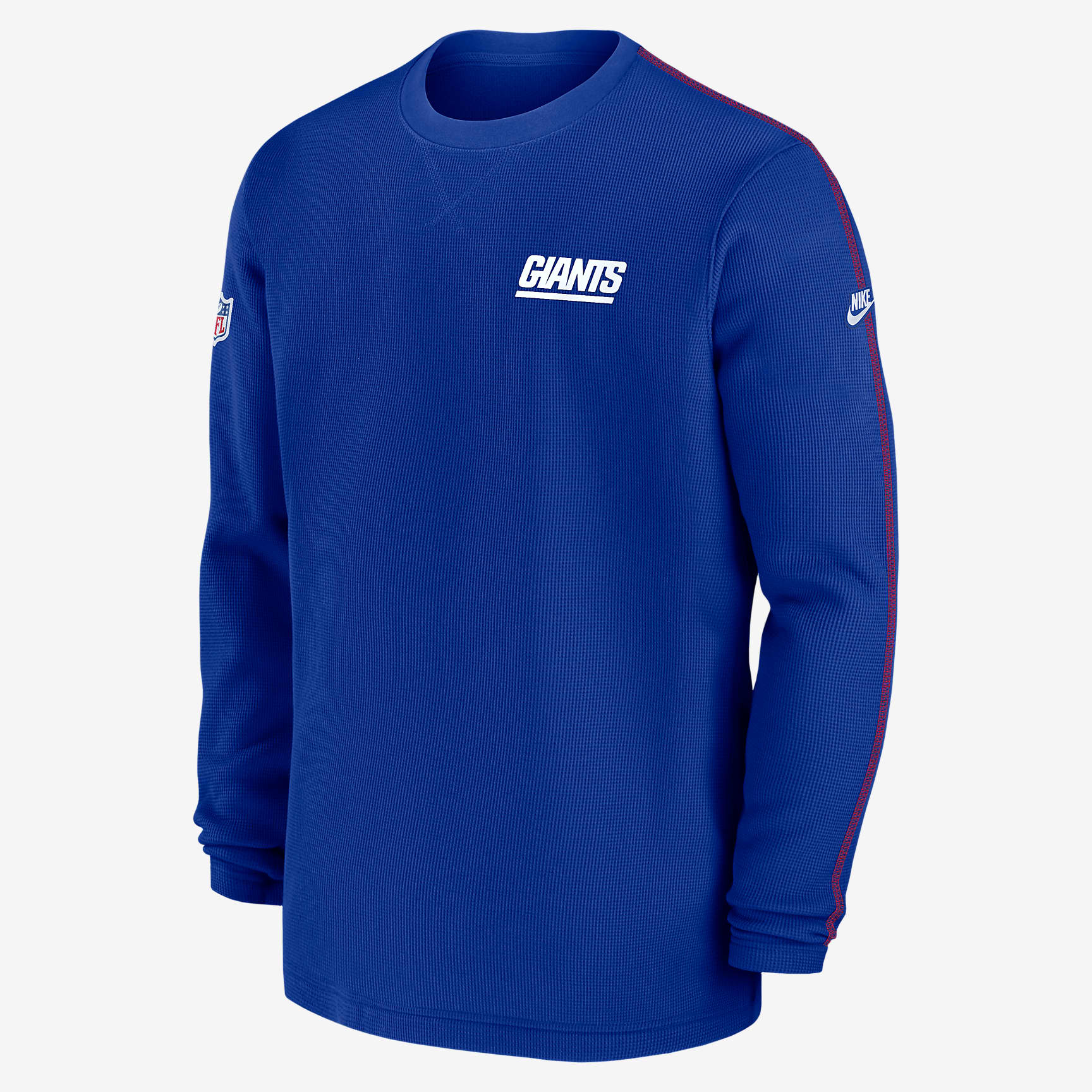 New York Giants Logo Coach Men’s Nike NFL Long-Sleeve Top