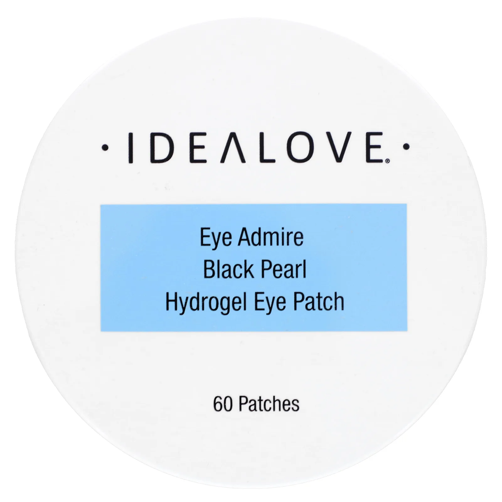 Idealove, Гидрогелевые патчи для глаз с черным жемчугом Eye Admire, 60 патчей