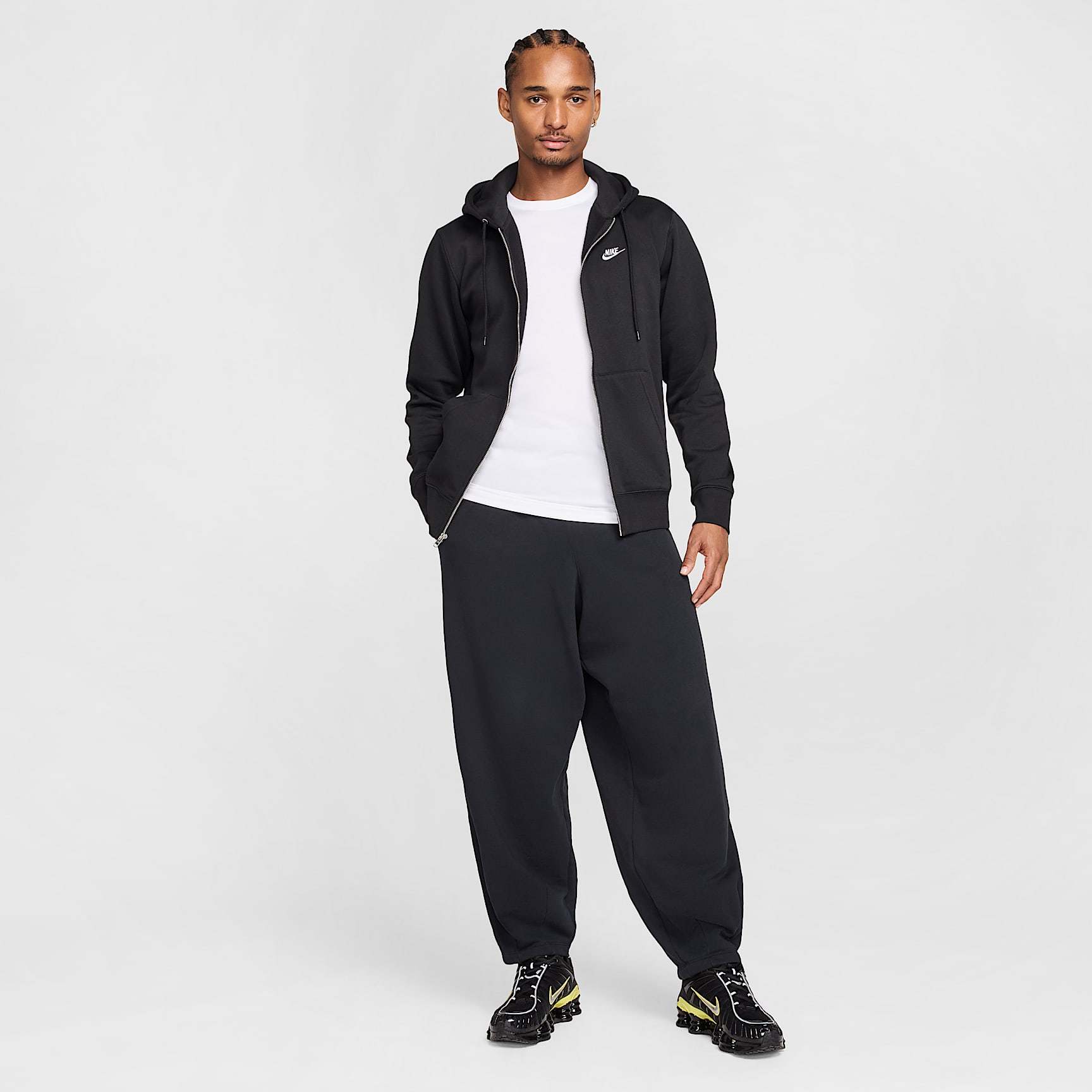 Nike Club Men's Full-Zip Fleece Hoodie