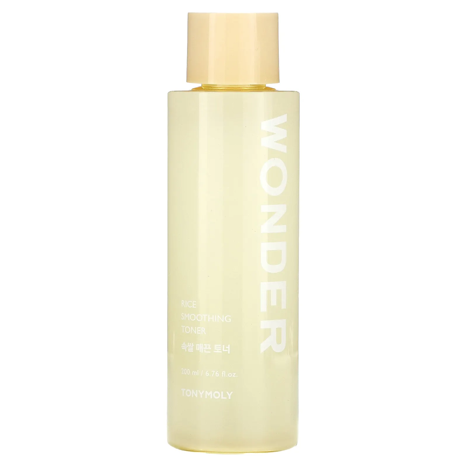 Tony Moly, Wonder, разглаживающий тоник с рисом, 200 мл (6,76 жидк. Унции)
