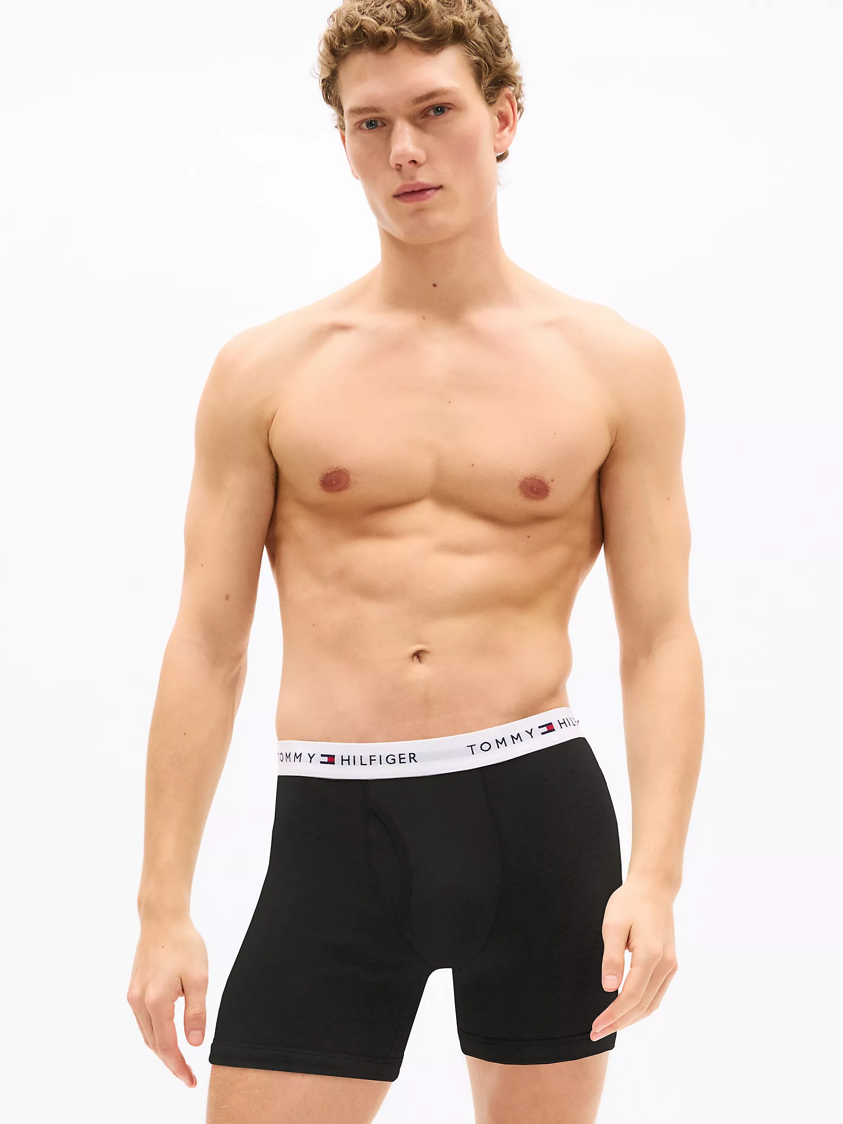 Мужское нижнее белье Tommy Hilfiger, Классические хлопковые боксеры-брифы (набор 5 шт.)