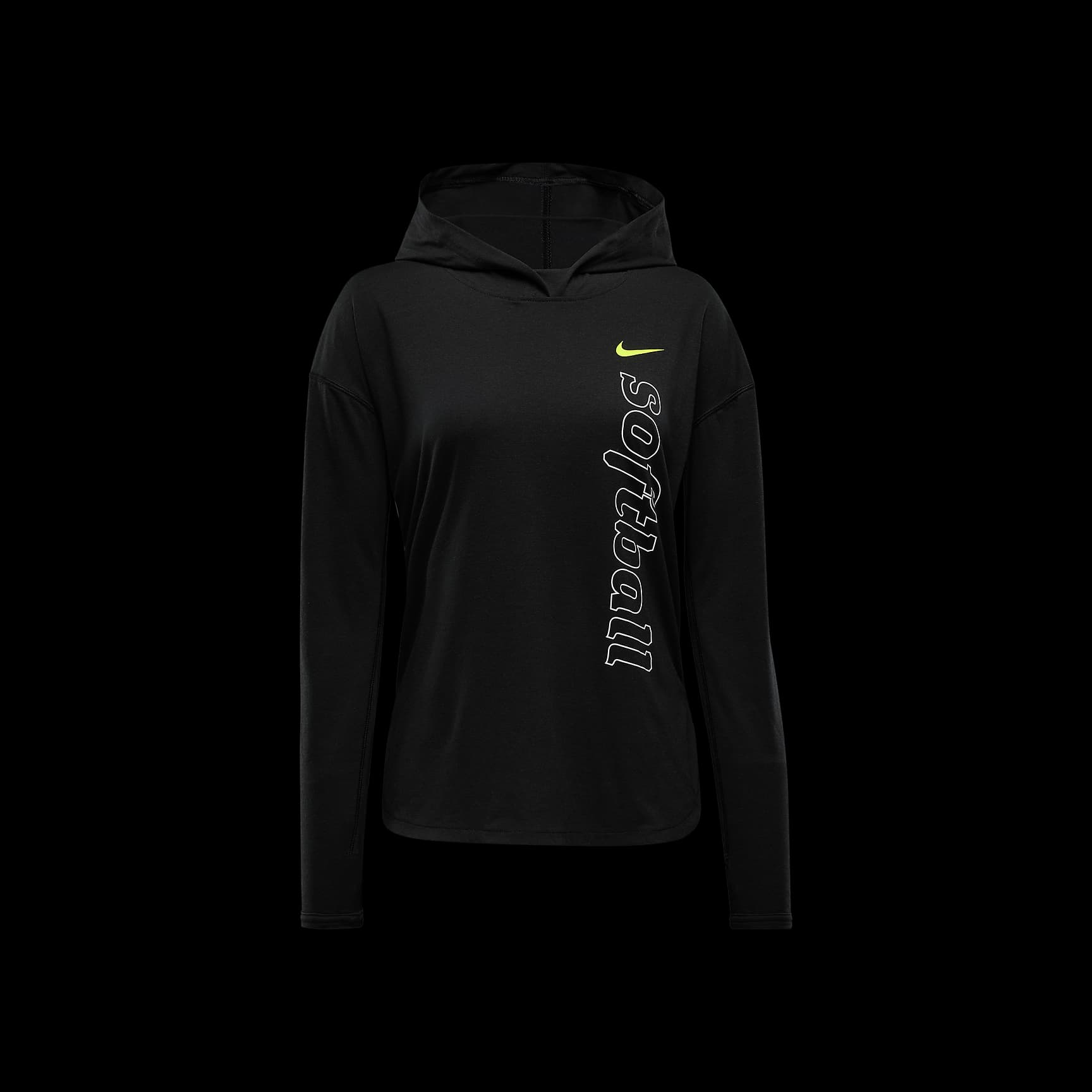 Nike Women's Dri-FIT Long-Sleeve Softball Hoodie