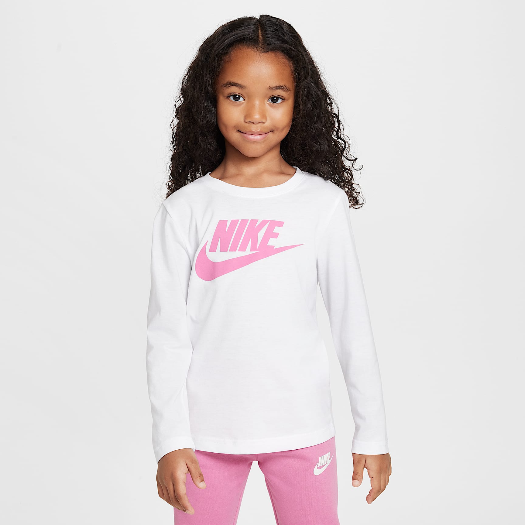 Nike Club Little Kids' Long Sleeve T-Shirt, Vest, and Pants Set