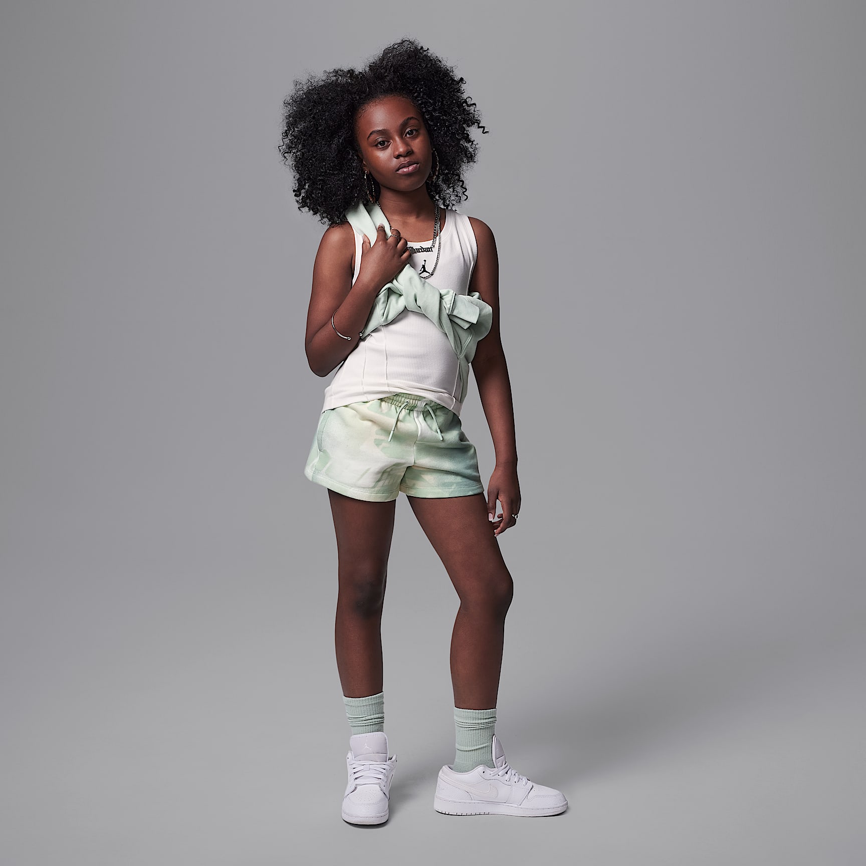 Jordan Training Camp Big Kids' Pintuck Tank