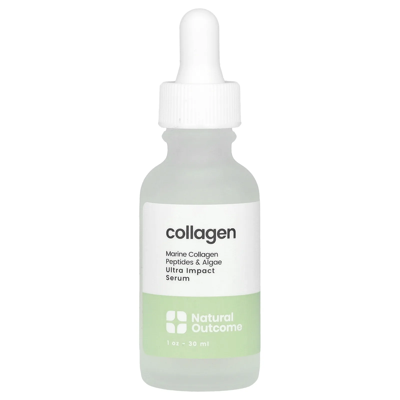 Natural Outcome, Collagen Ultra Impact Serum, без отдушек, 30 мл (1 унция)