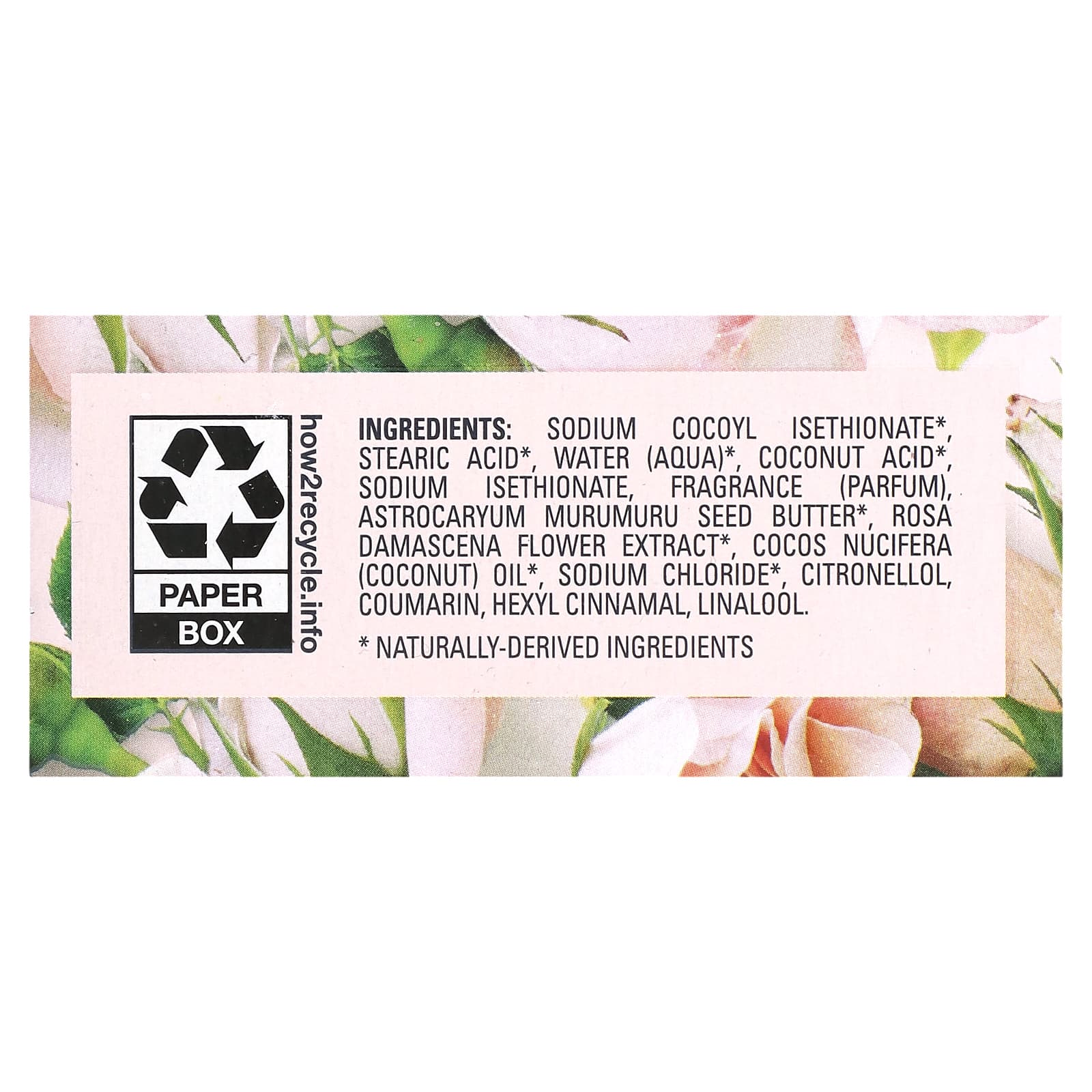 Love Beauty and Planet, твердый шампунь, цветущий цвет, масло мурумуру и роза, 113 г (4 унции)