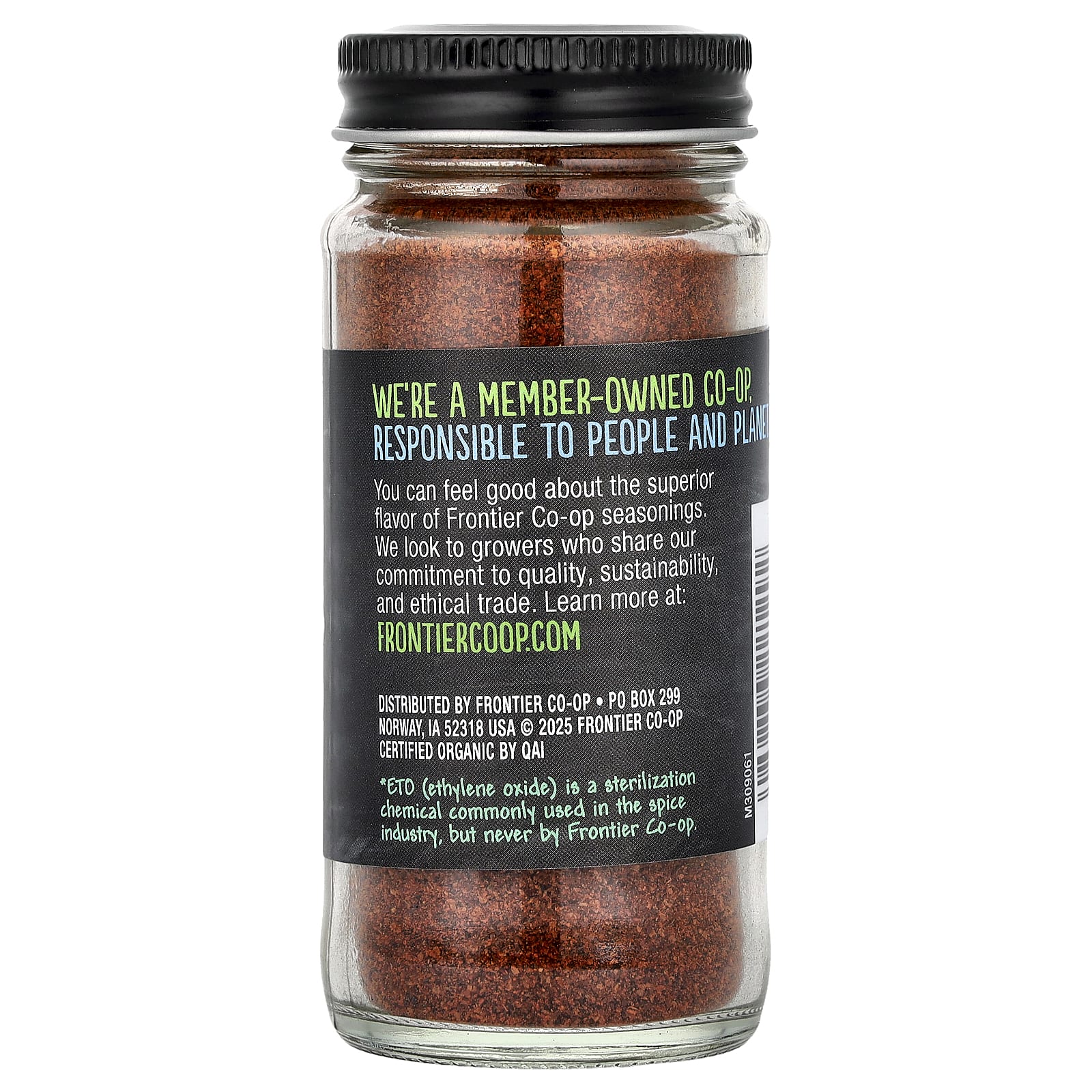 Frontier Co-op, органический молотый перец гуахильо, 59 г (2,08 унции)