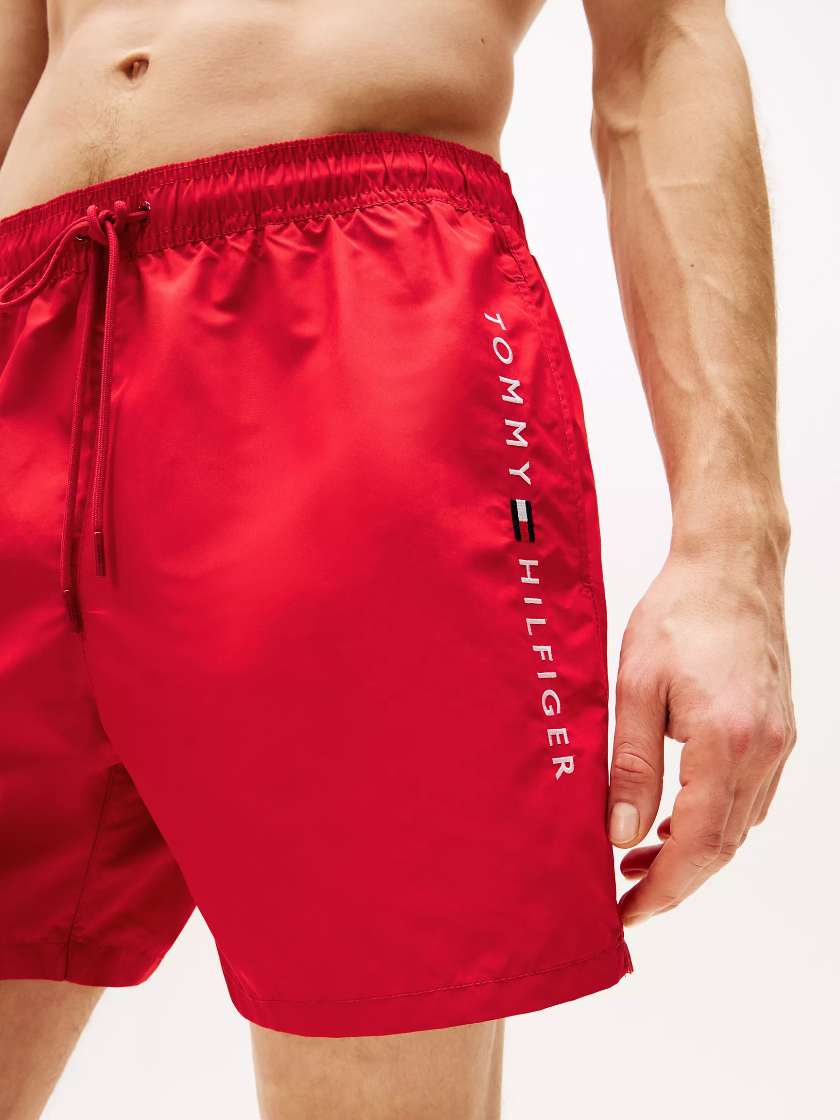 Мужские купальники Tommy Hilfiger, Плавательные шорты Tommy с логотипом (7 дюймов)