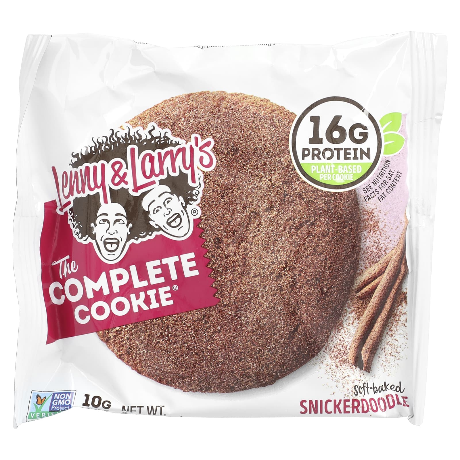 Lenny & Larry's, The Complete Cookie®, Snickerdoodle, 12 штук, по 113 г (4 унции)