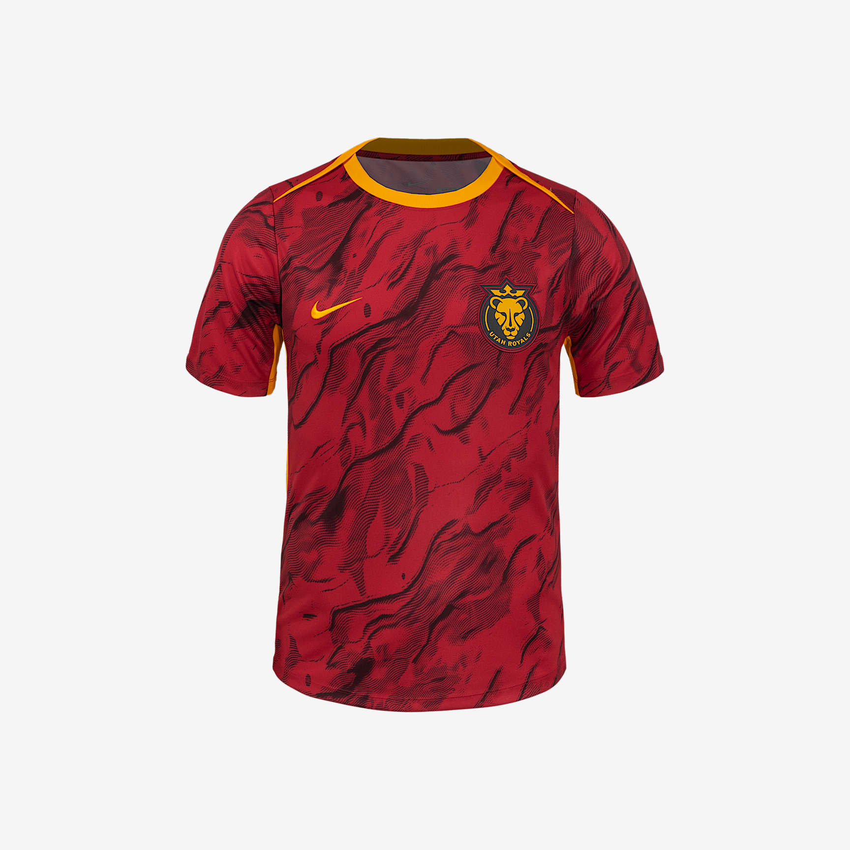 Utah Royals FC 2025 Men's Nike NWSL Short-Sleeve Pre-Match Top