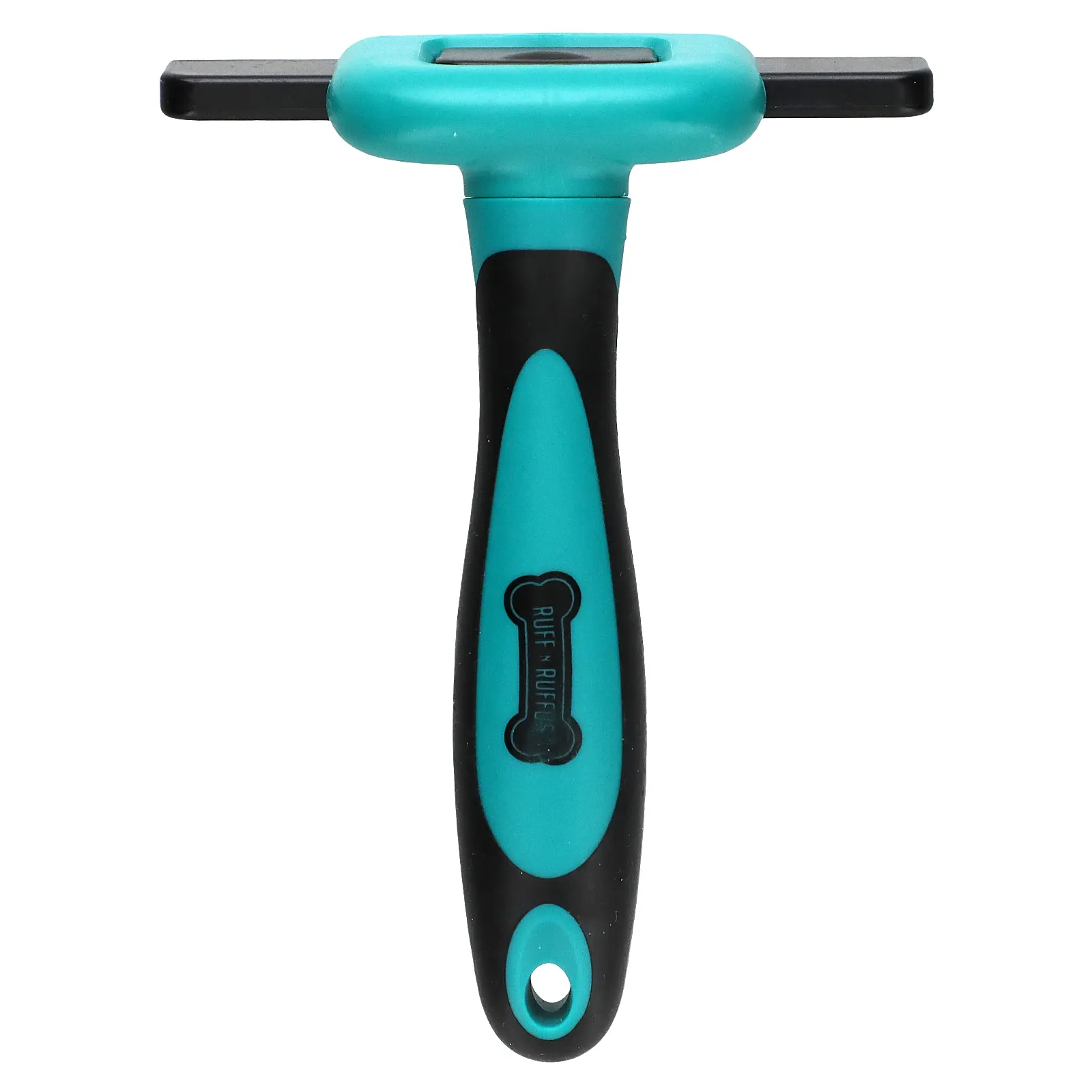 Ruff 'N Ruffus, Набор для ухода за кошками и собаками, щетка для расчесывания волос и кусачки для ногтей, цвет морской волны, 1 щетка для расчесывания, 1 кусачка для ногтей