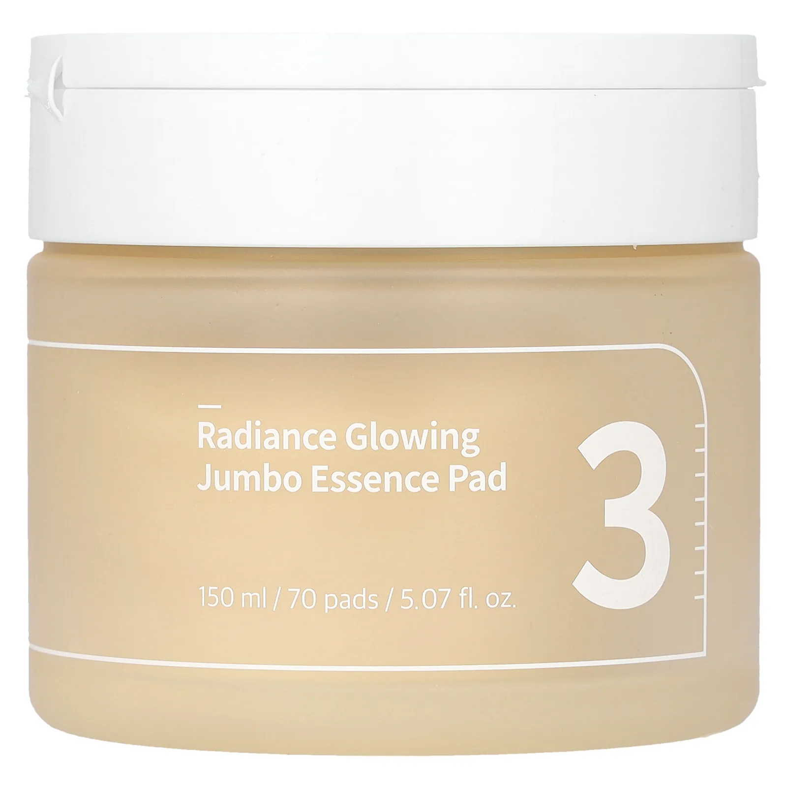 Numbuzin, No 3 Radiance Glowing Jumbo Essence Pad, 70 шт., 150 мл (5,07 жидк. унции)