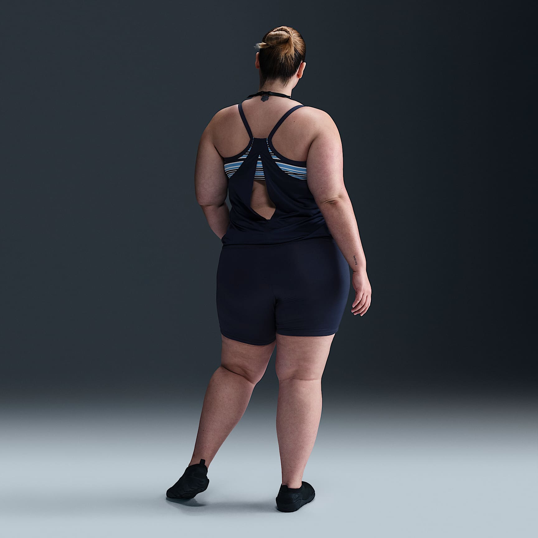 Nike Swim Women's Layered Tankini (Extended Sizing)