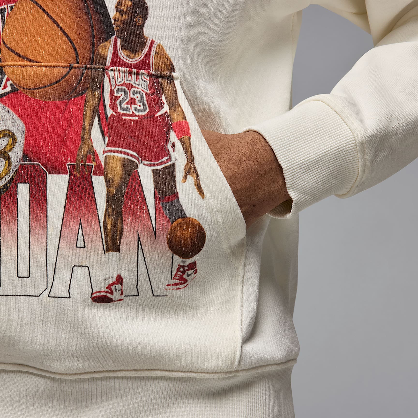 Jordan Flight Fleece Men's Graphic Pullover Hoodie