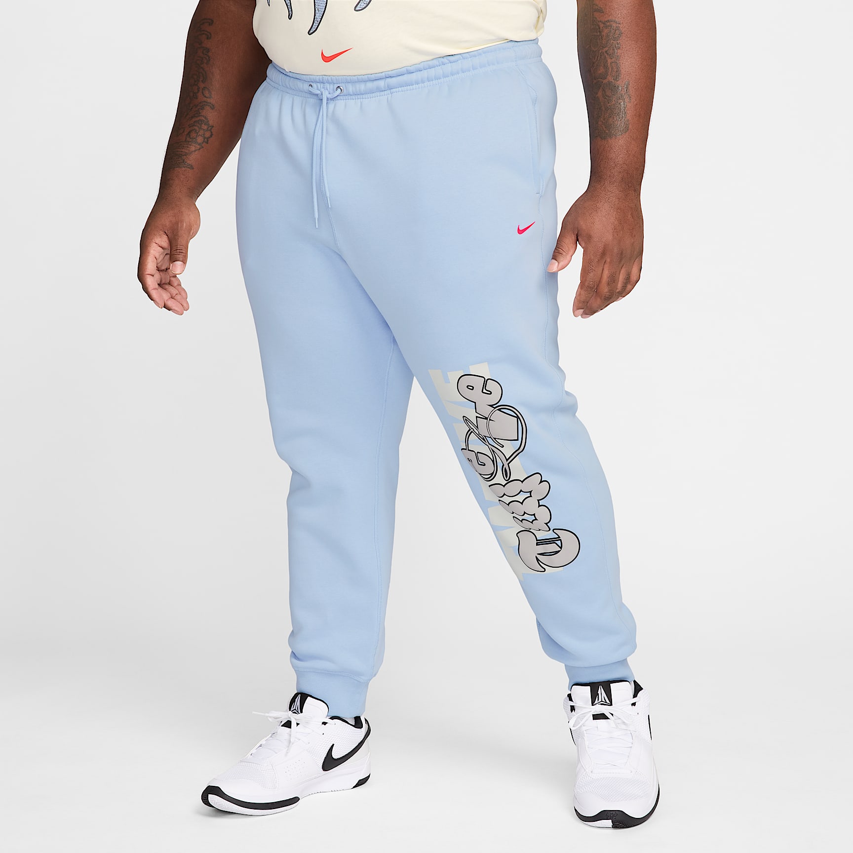 Ja Men's Fleece Basketball Jogger Pants